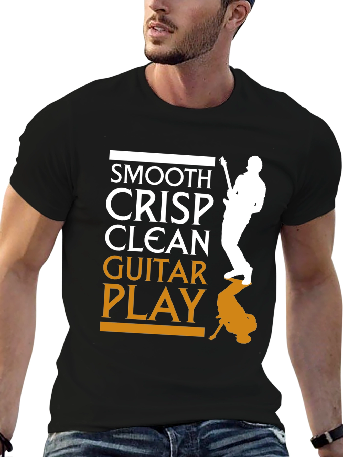Smooth Guitar Play Graphic Tee
