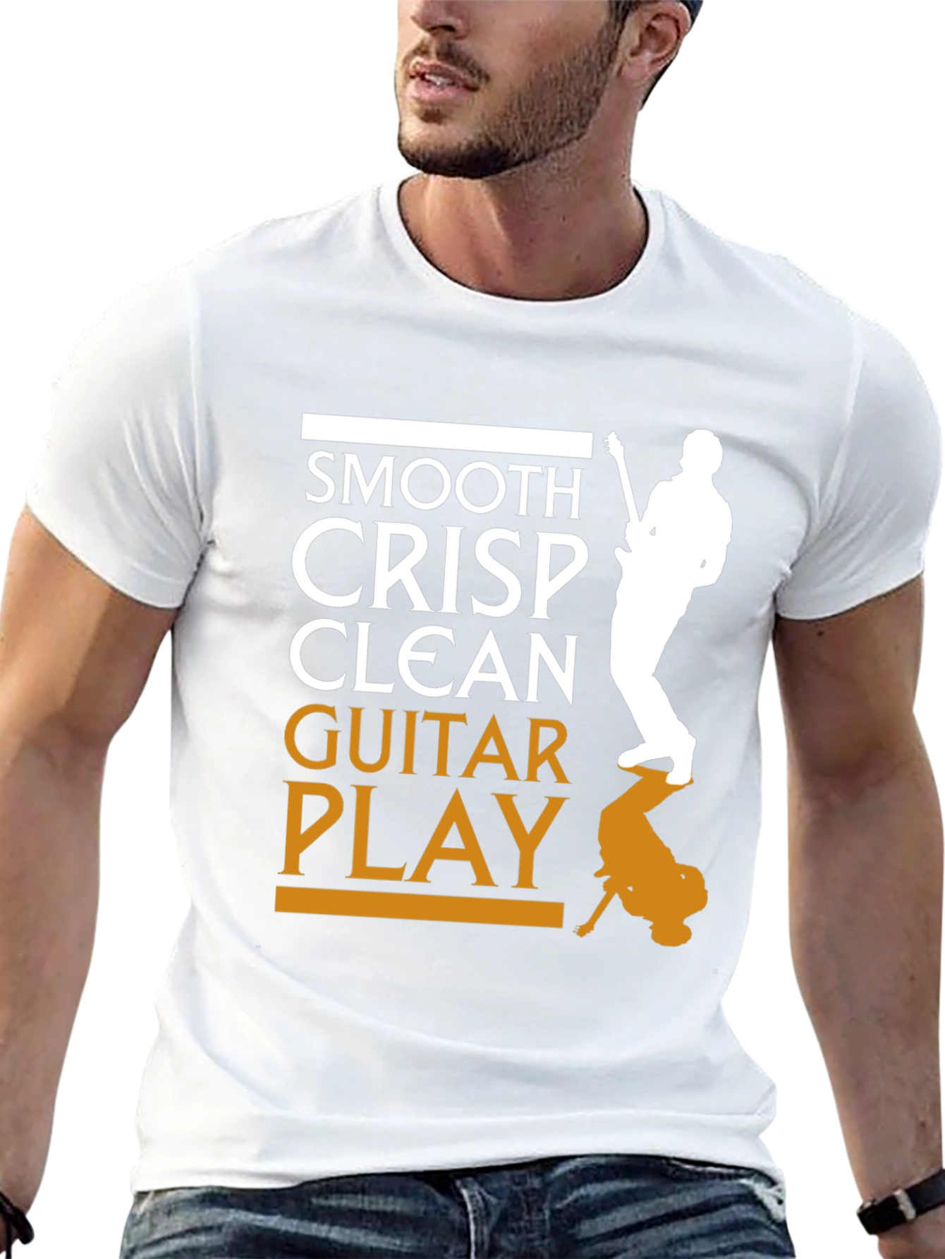 Smooth Guitar Play Graphic Tee