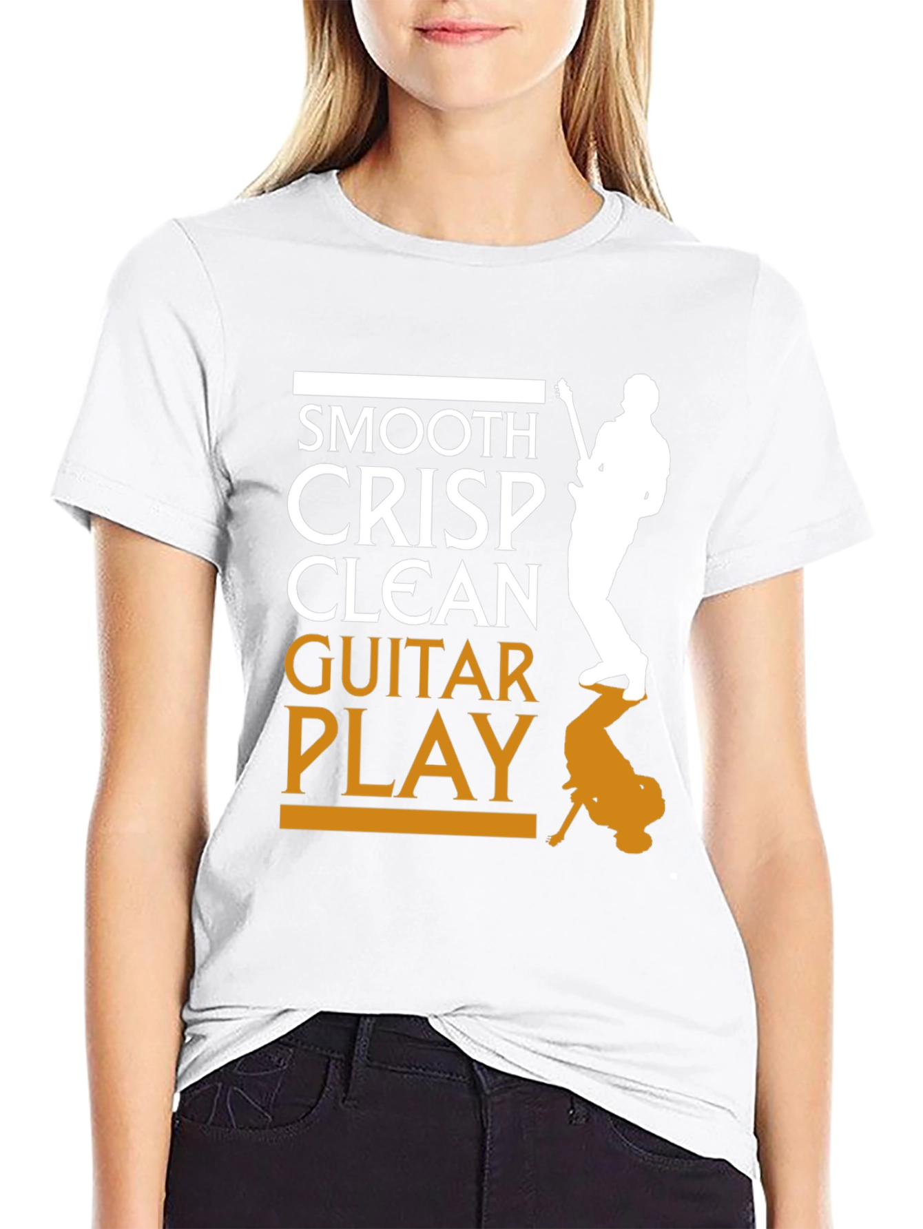 Smooth Guitar Play Graphic Tee