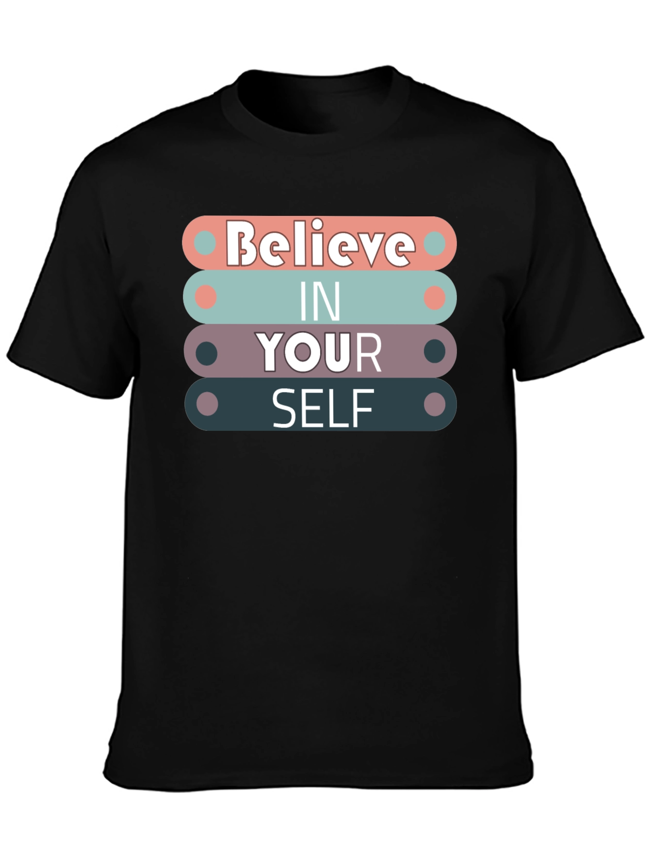 Believe In Yourself Graphic Tee - Motivational Shirt