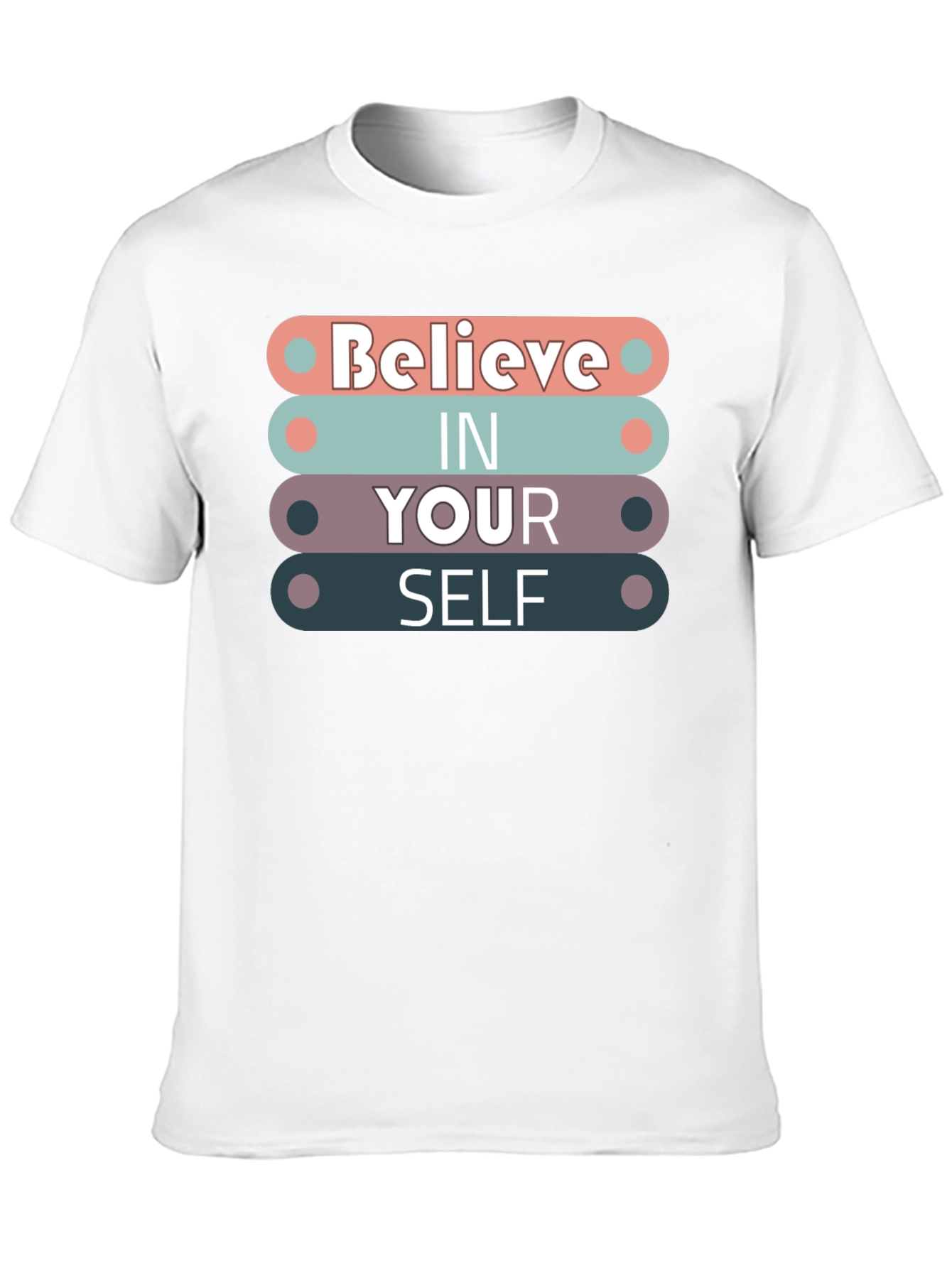 Believe In Yourself Graphic Tee - Motivational Shirt