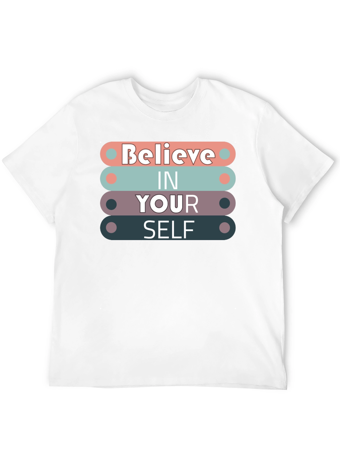 Believe In Yourself Graphic Tee - Motivational Shirt