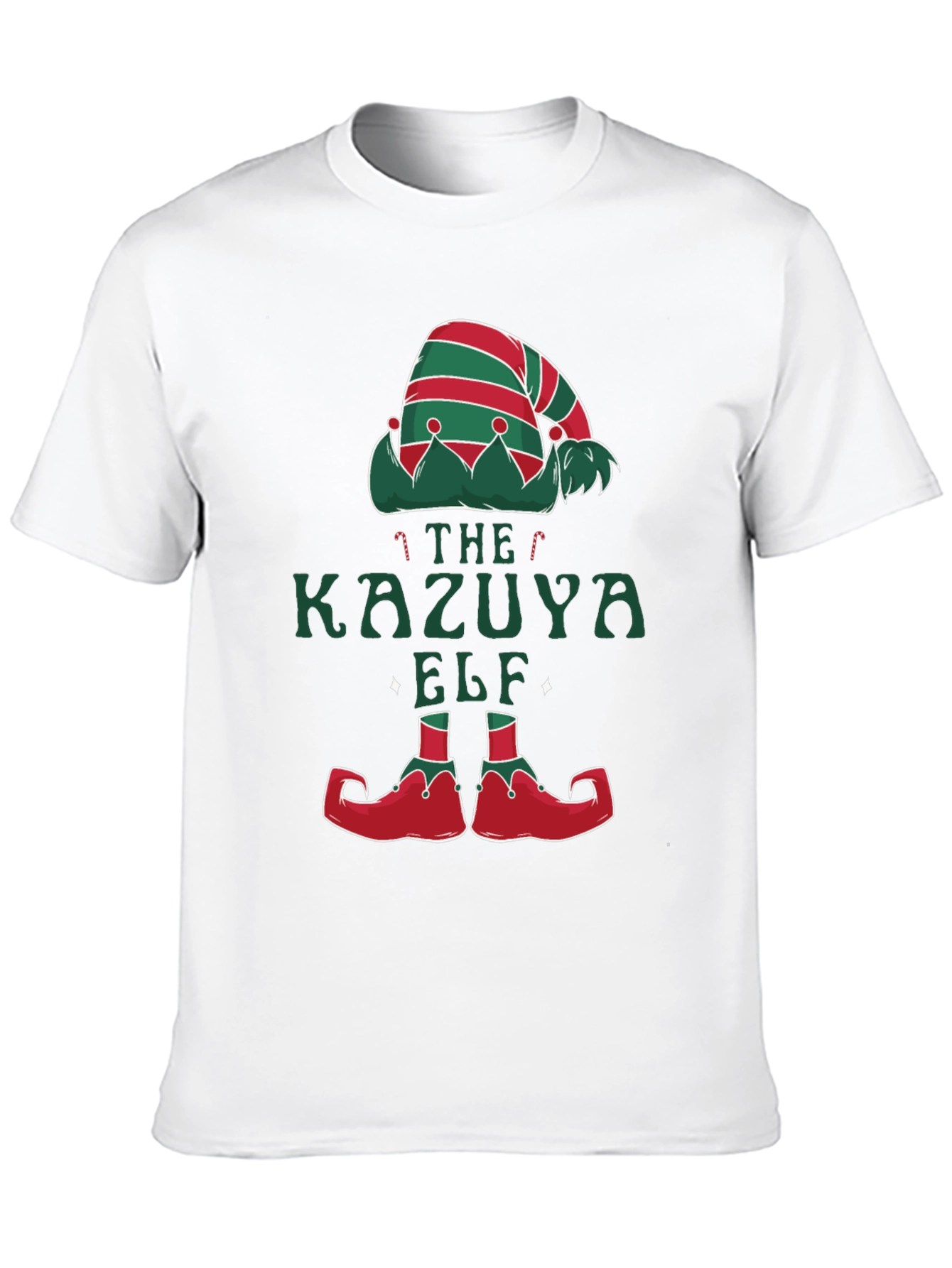 Kazuya Elf Christmas T-Shirt - Holiday Festive Wear
