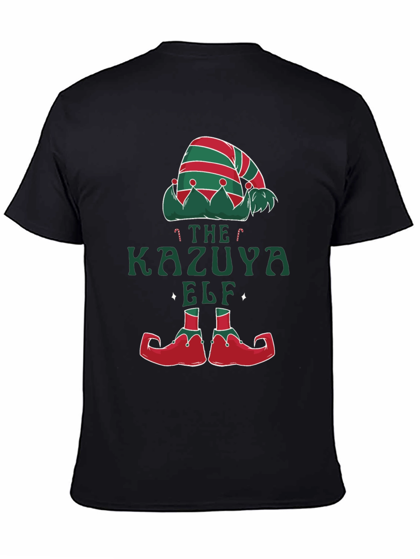 Kazuya Elf Christmas T-Shirt - Holiday Festive Wear