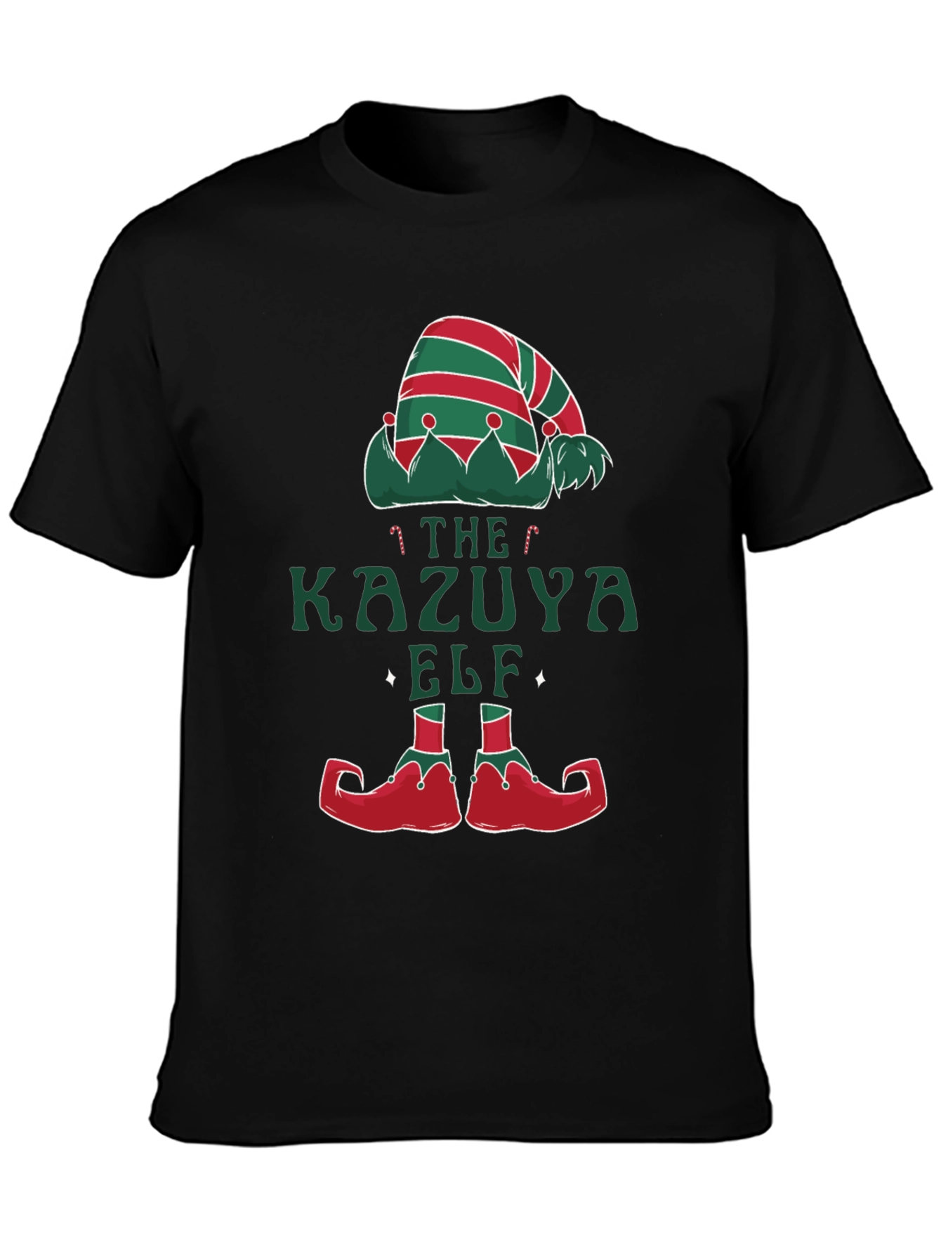 Kazuya Elf Christmas T-Shirt - Holiday Festive Wear