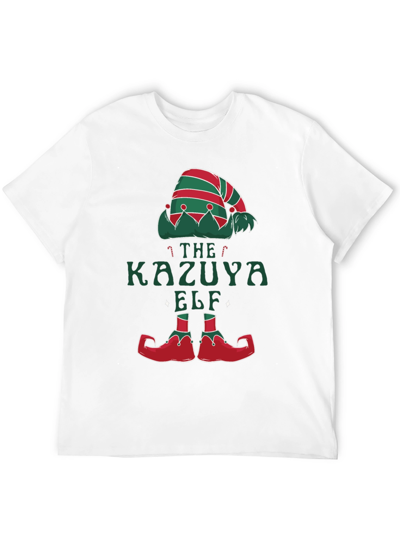 Kazuya Elf Christmas T-Shirt - Holiday Festive Wear