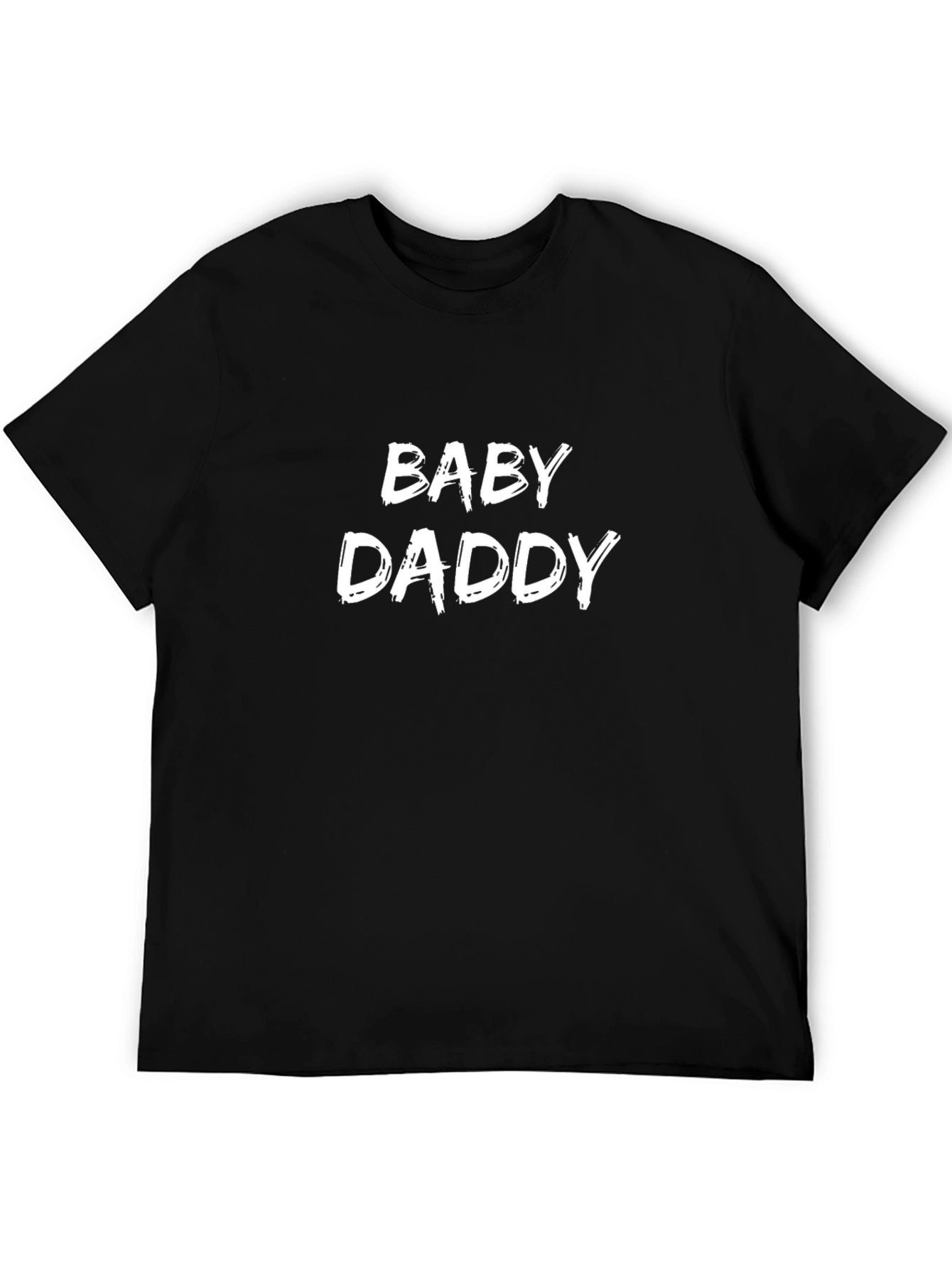 Baby Daddy Funny Graphic Tee - Black
