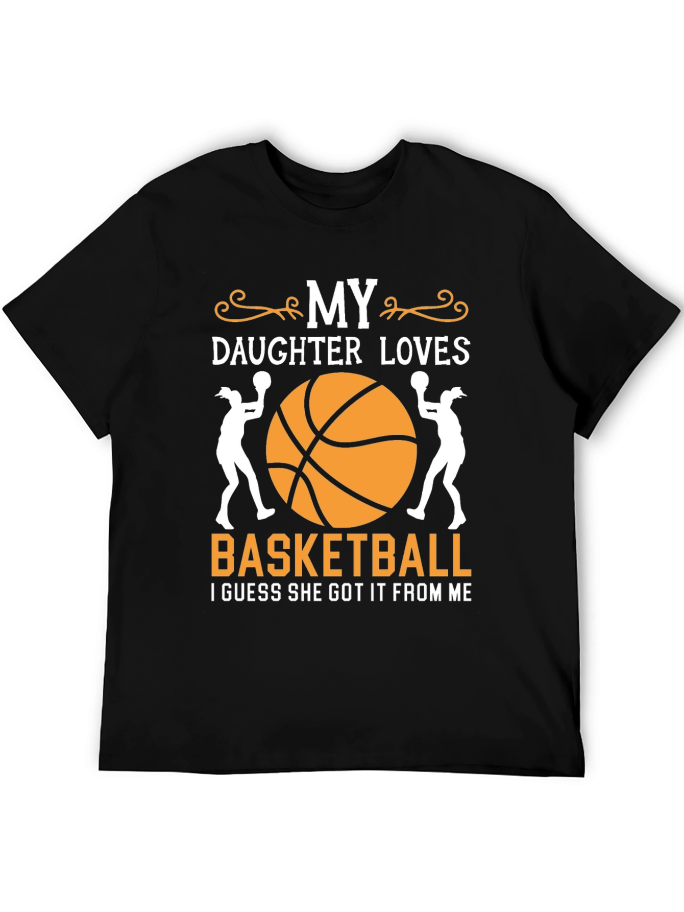 My Daughter Loves Basketball T-Shirt