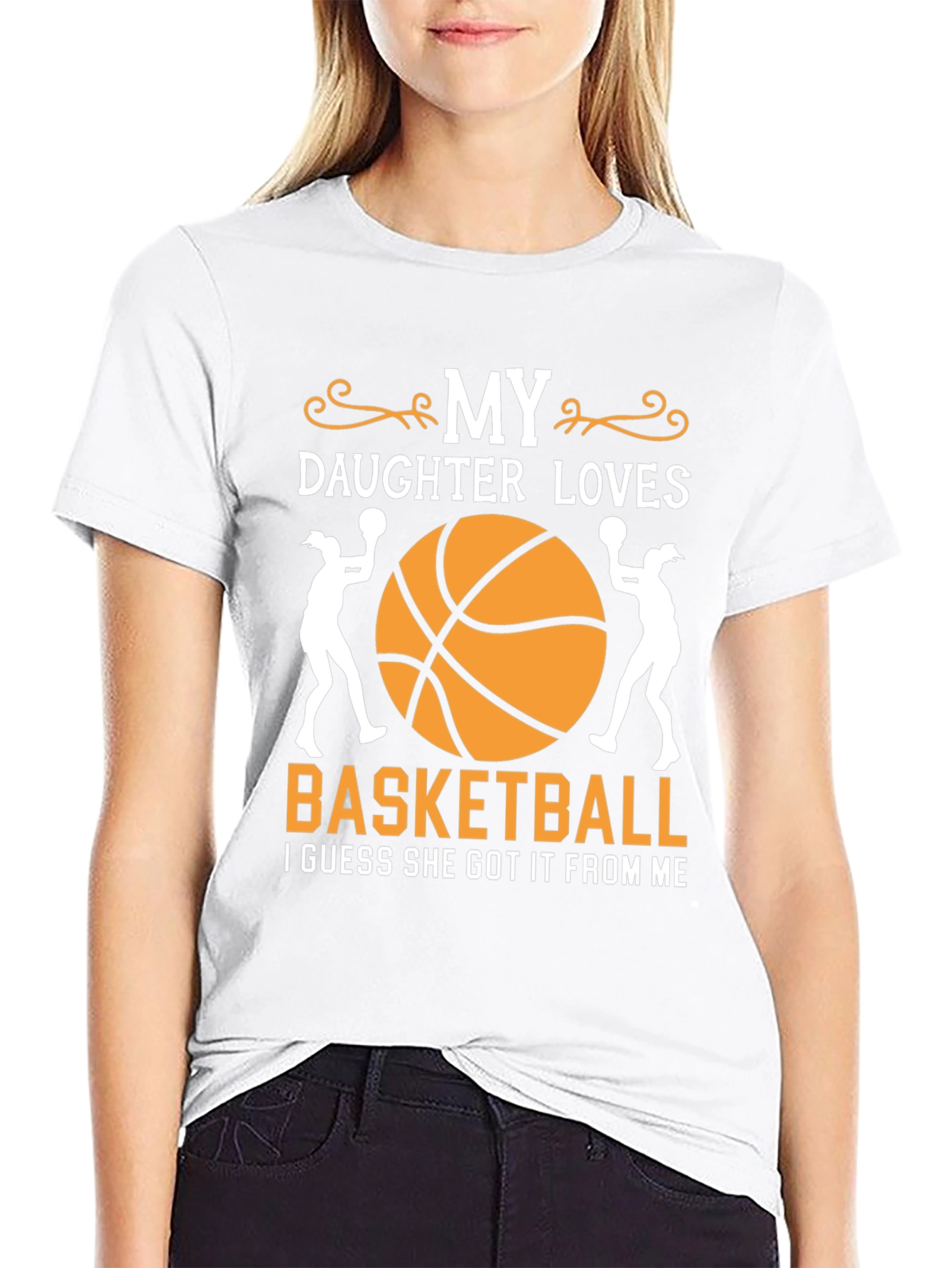My Daughter Loves Basketball T-Shirt
