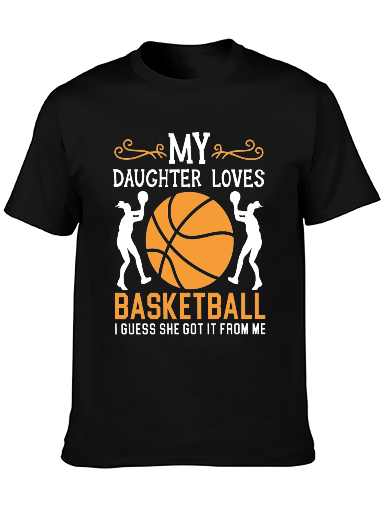 My Daughter Loves Basketball T-Shirt