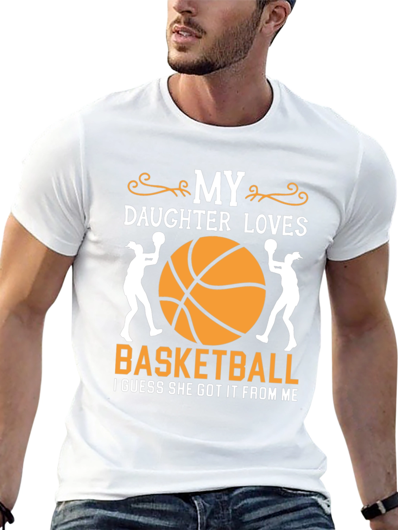 My Daughter Loves Basketball T-Shirt