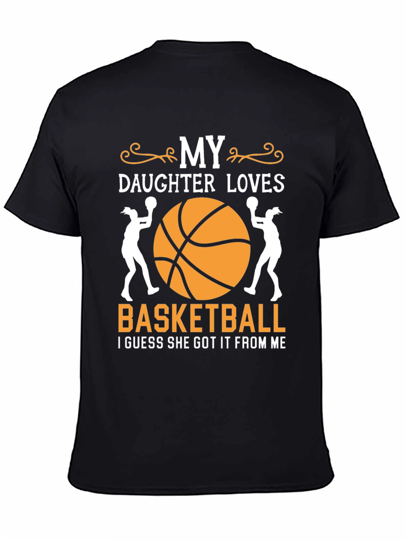 My Daughter Loves Basketball T-Shirt