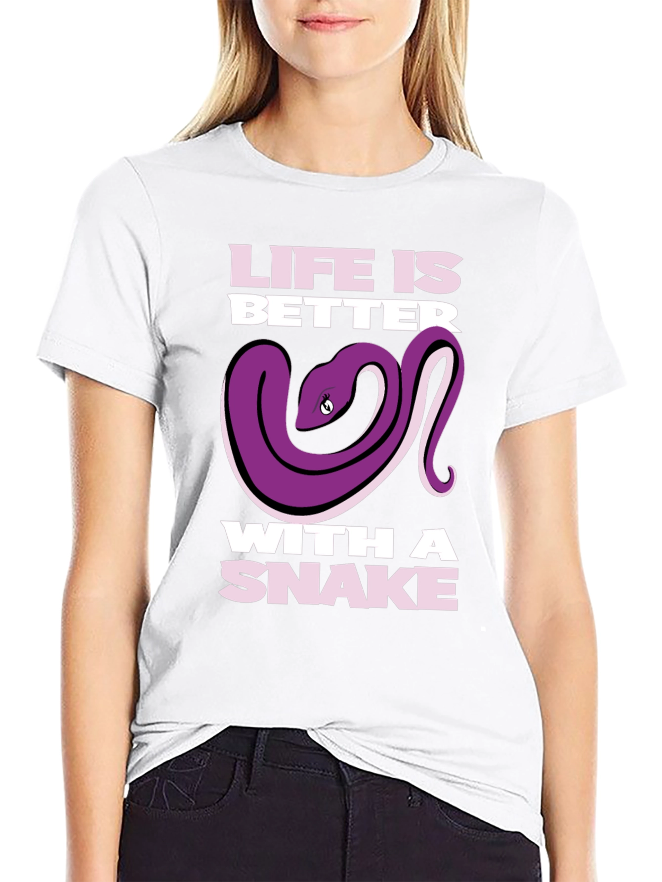 Life is Better with a Snake T-Shirt