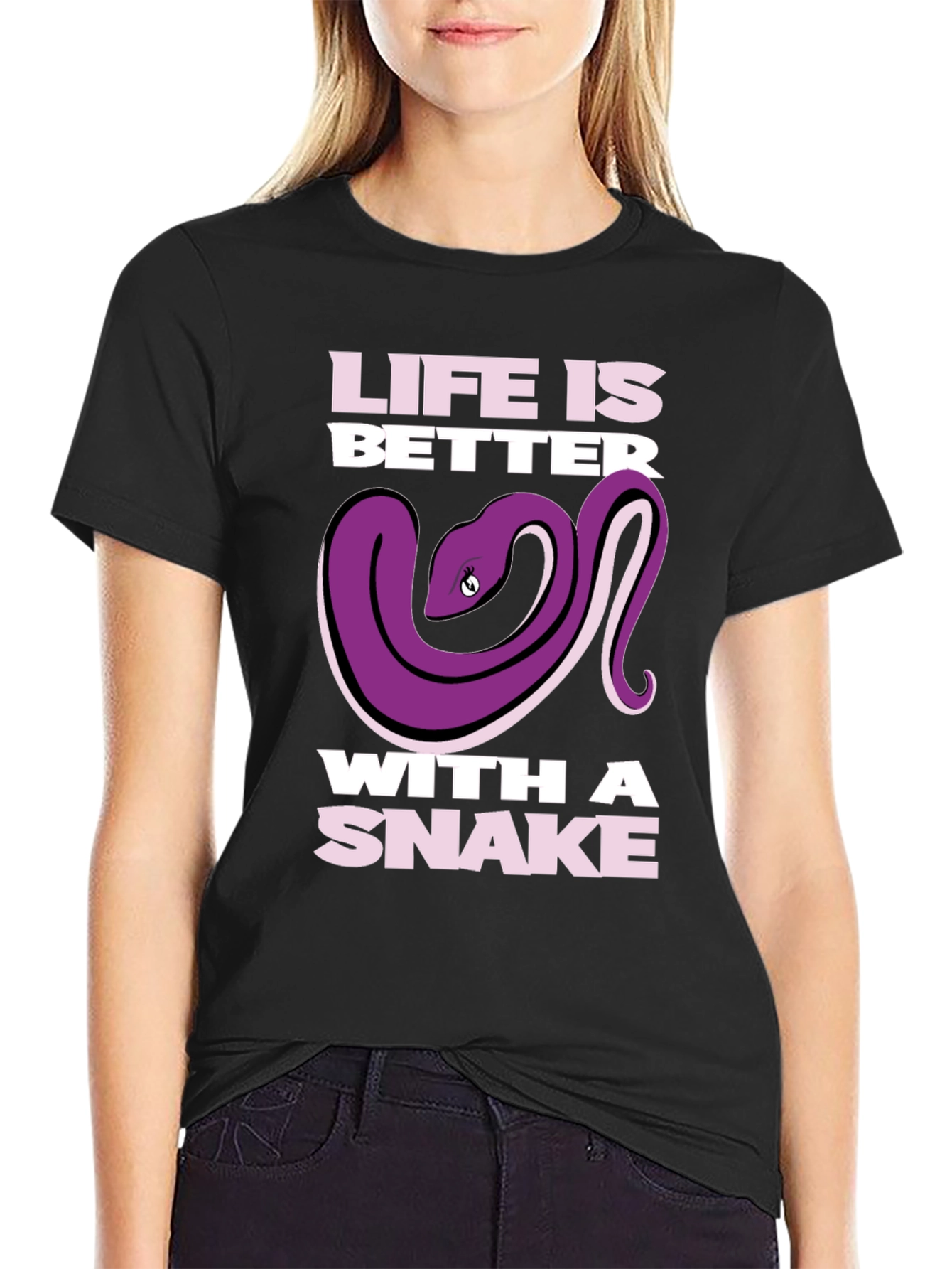 Life is Better with a Snake T-Shirt