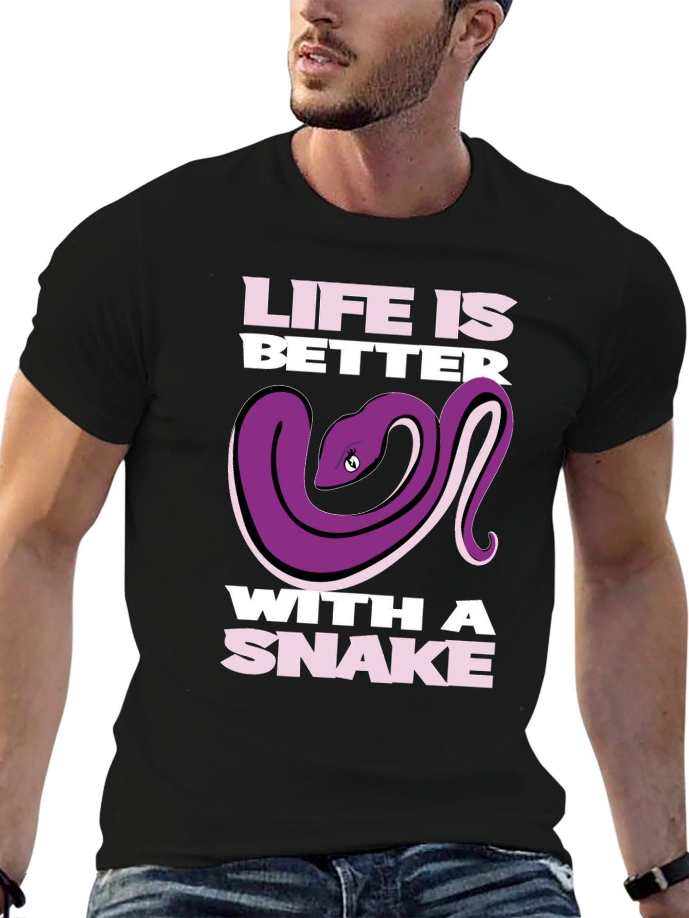 Life is Better with a Snake T-Shirt