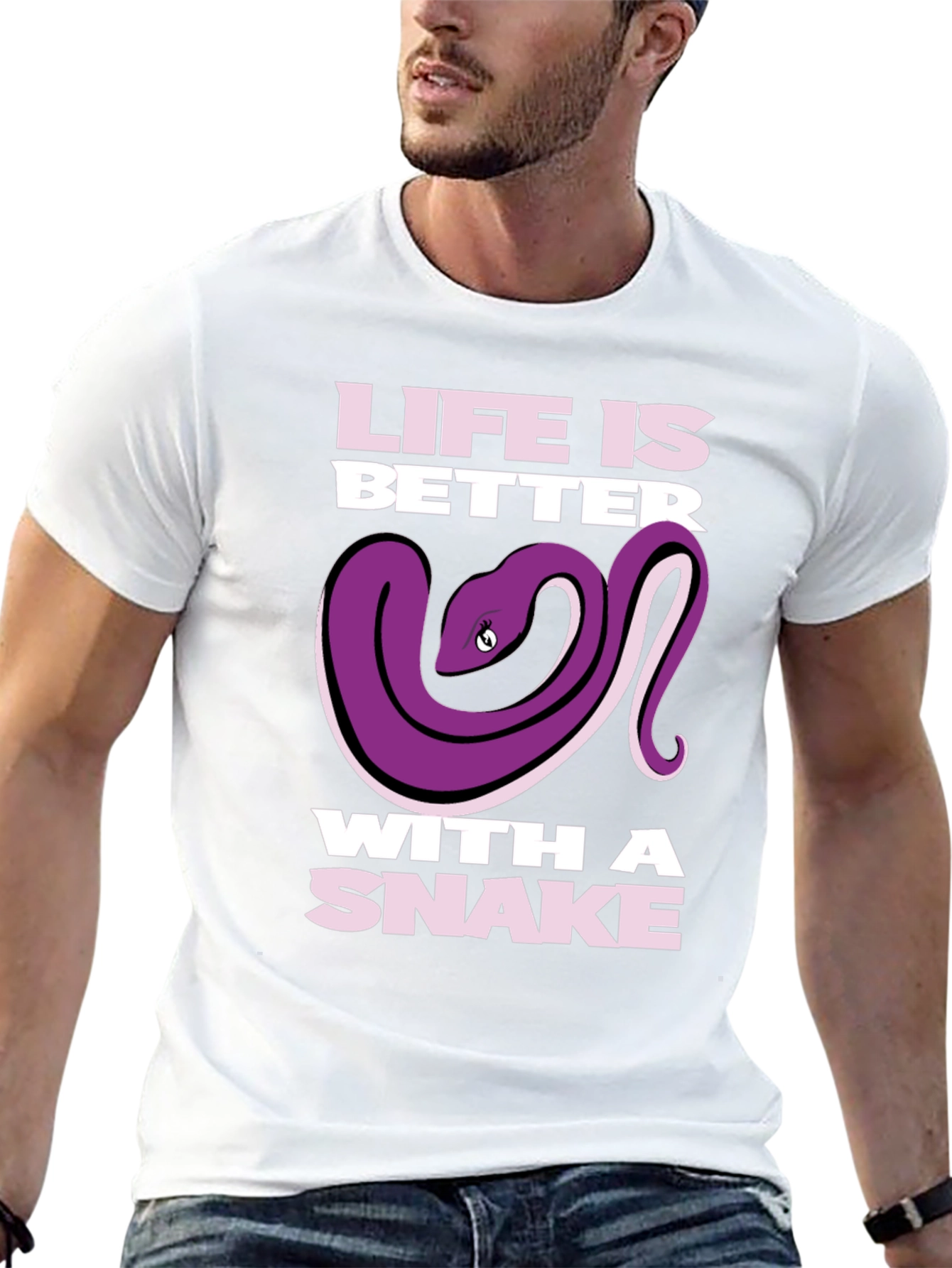 Life is Better with a Snake T-Shirt