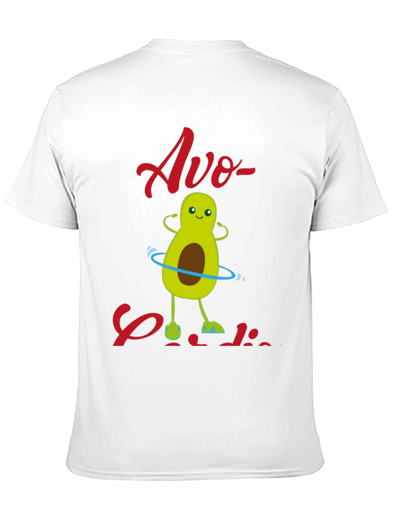 Avo-Cardio T-Shirt - Fun Avocado Workout Design
