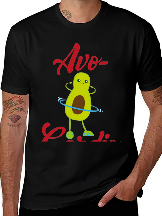 Avo-Cardio T-Shirt - Fun Avocado Workout Design