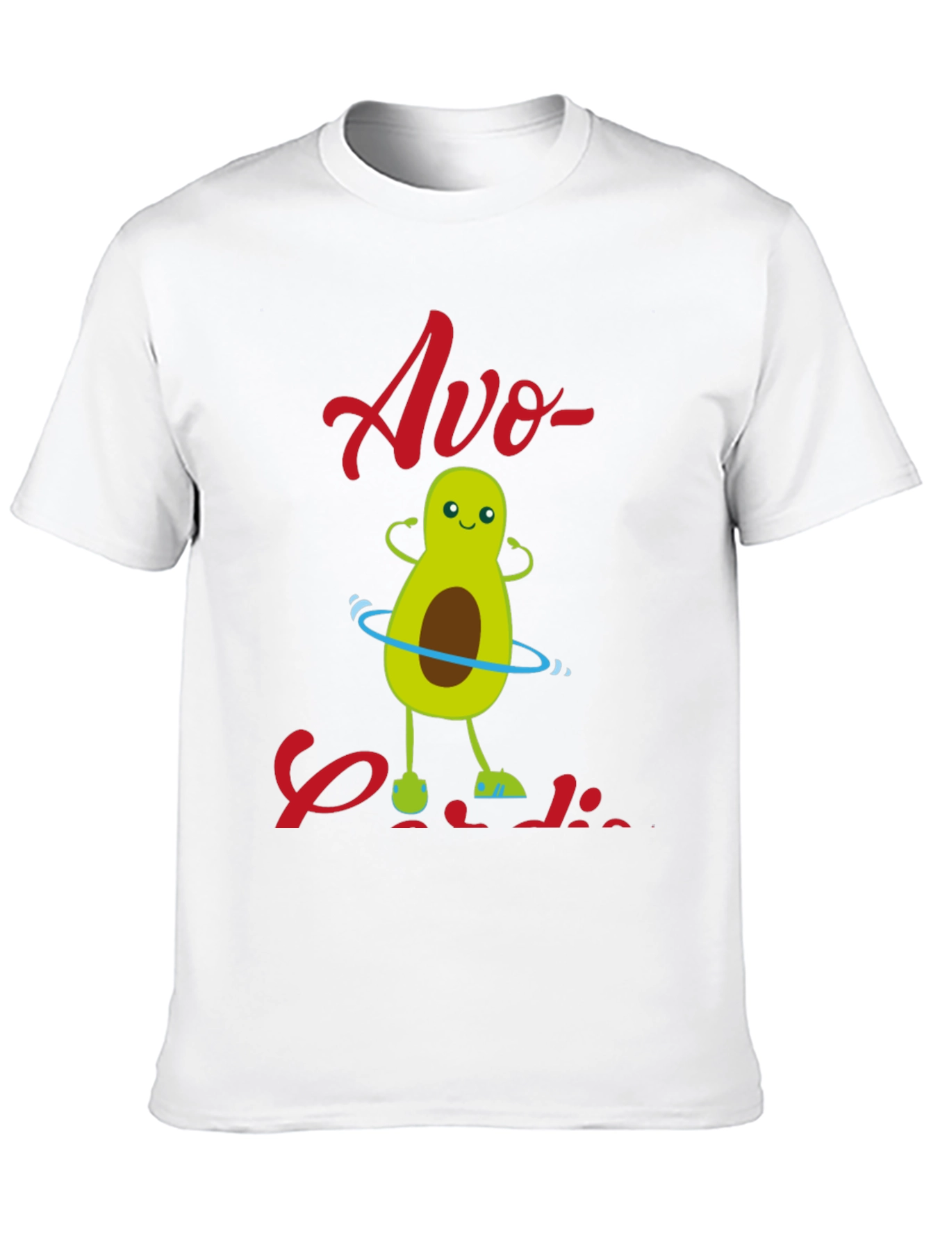 Avo-Cardio T-Shirt - Fun Avocado Workout Design