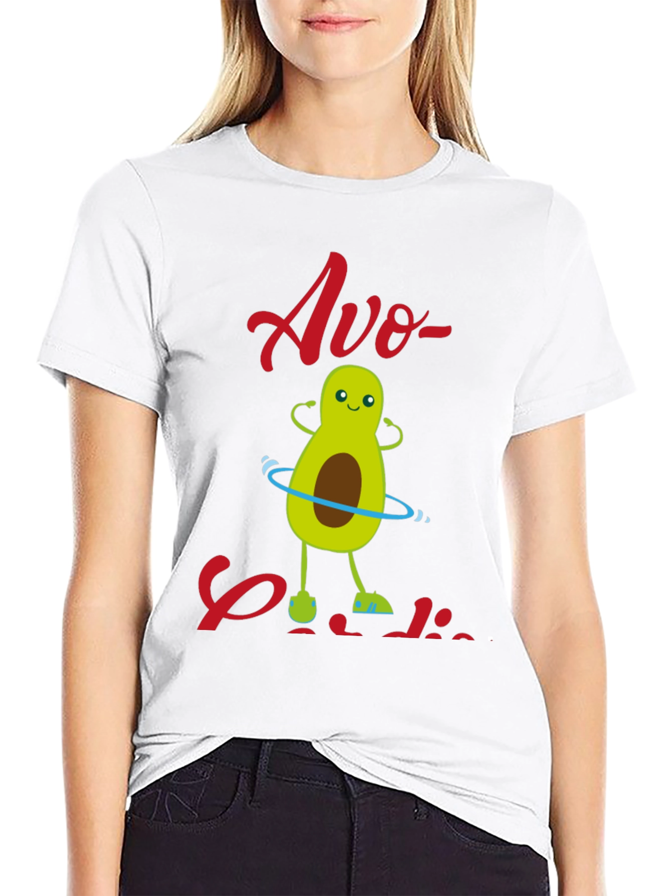 Avo-Cardio T-Shirt - Fun Avocado Workout Design