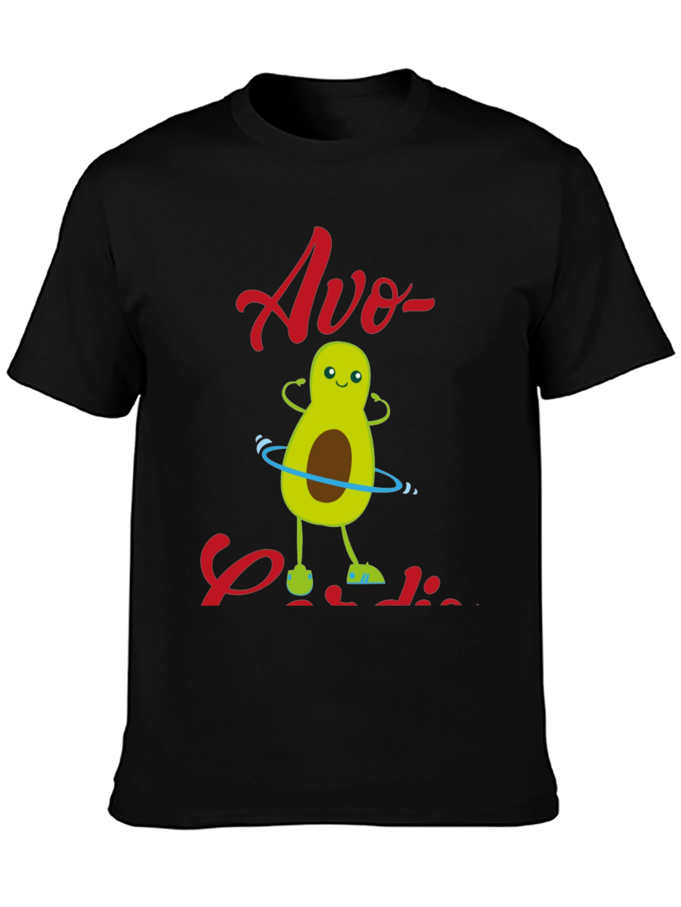 Avo-Cardio T-Shirt - Fun Avocado Workout Design