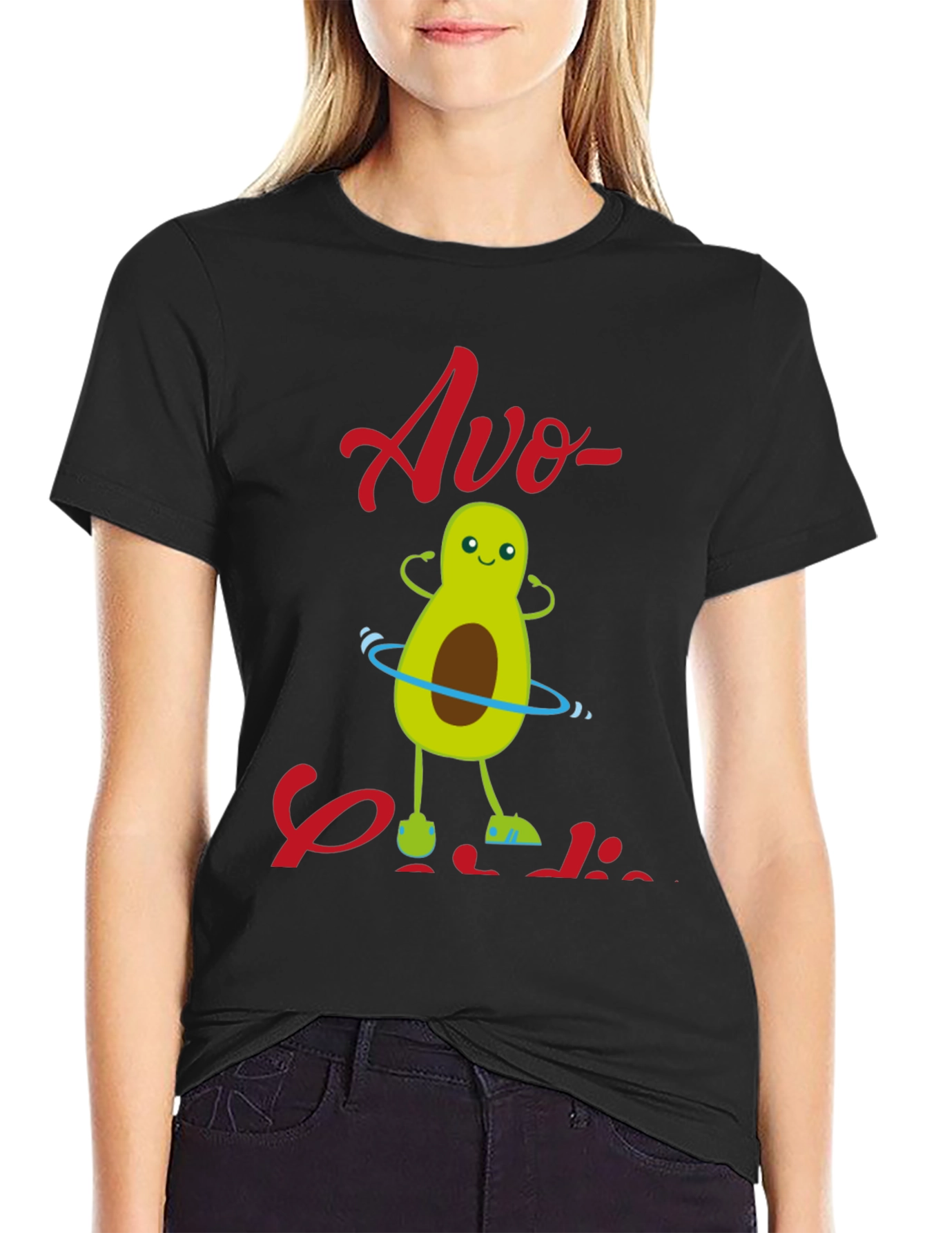 Avo-Cardio T-Shirt - Fun Avocado Workout Design