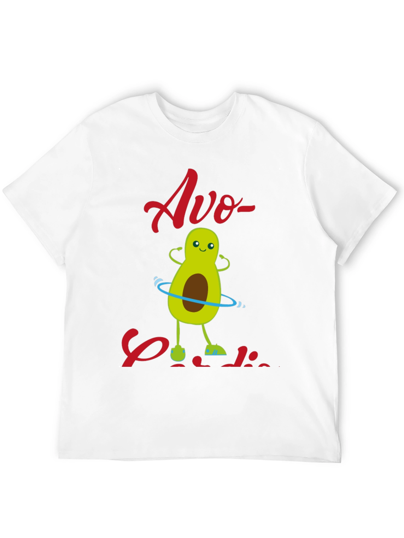 Avo-Cardio T-Shirt - Fun Avocado Workout Design