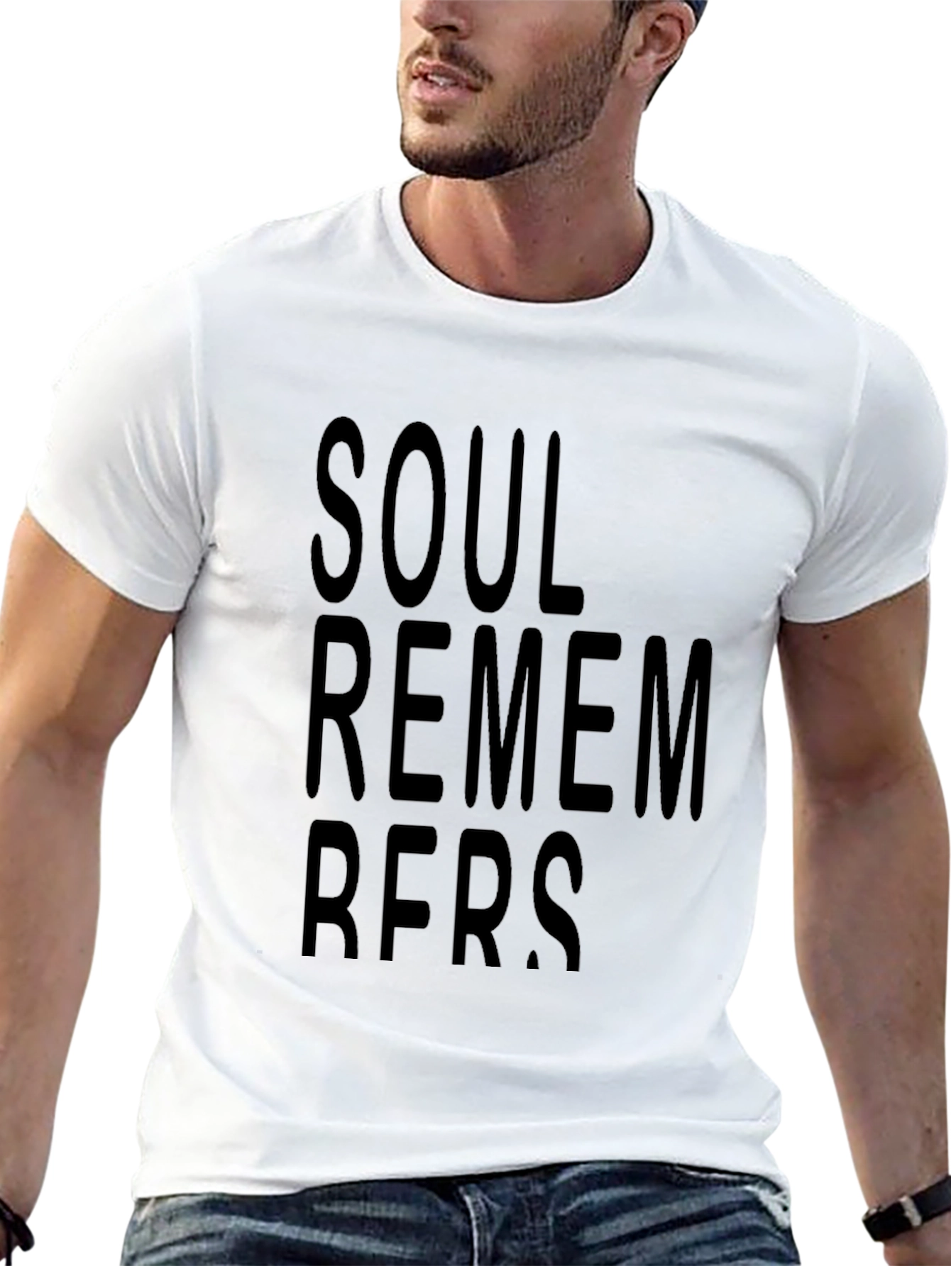 Soul Remembers Black Graphic Tee