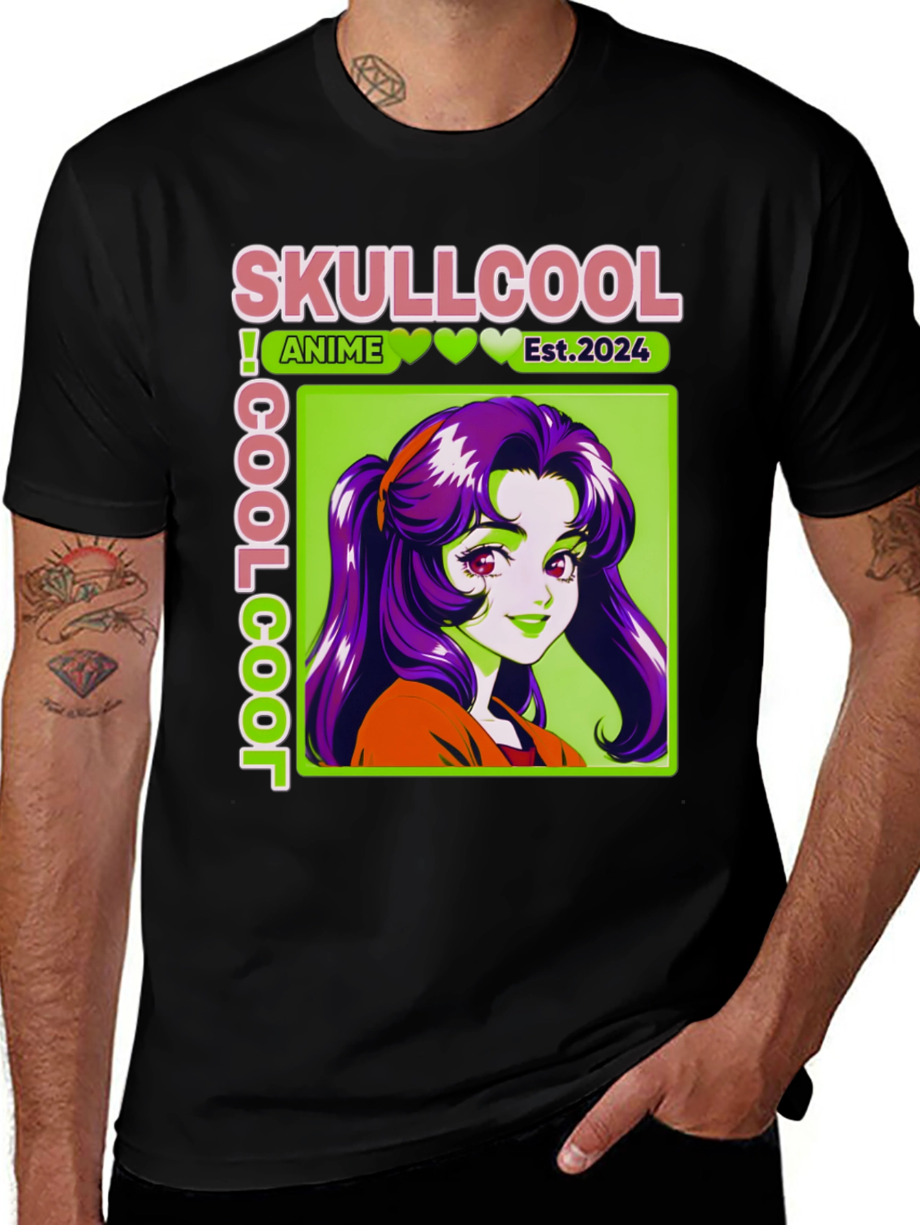 Skullcool Anime T-Shirt - Est. 2024