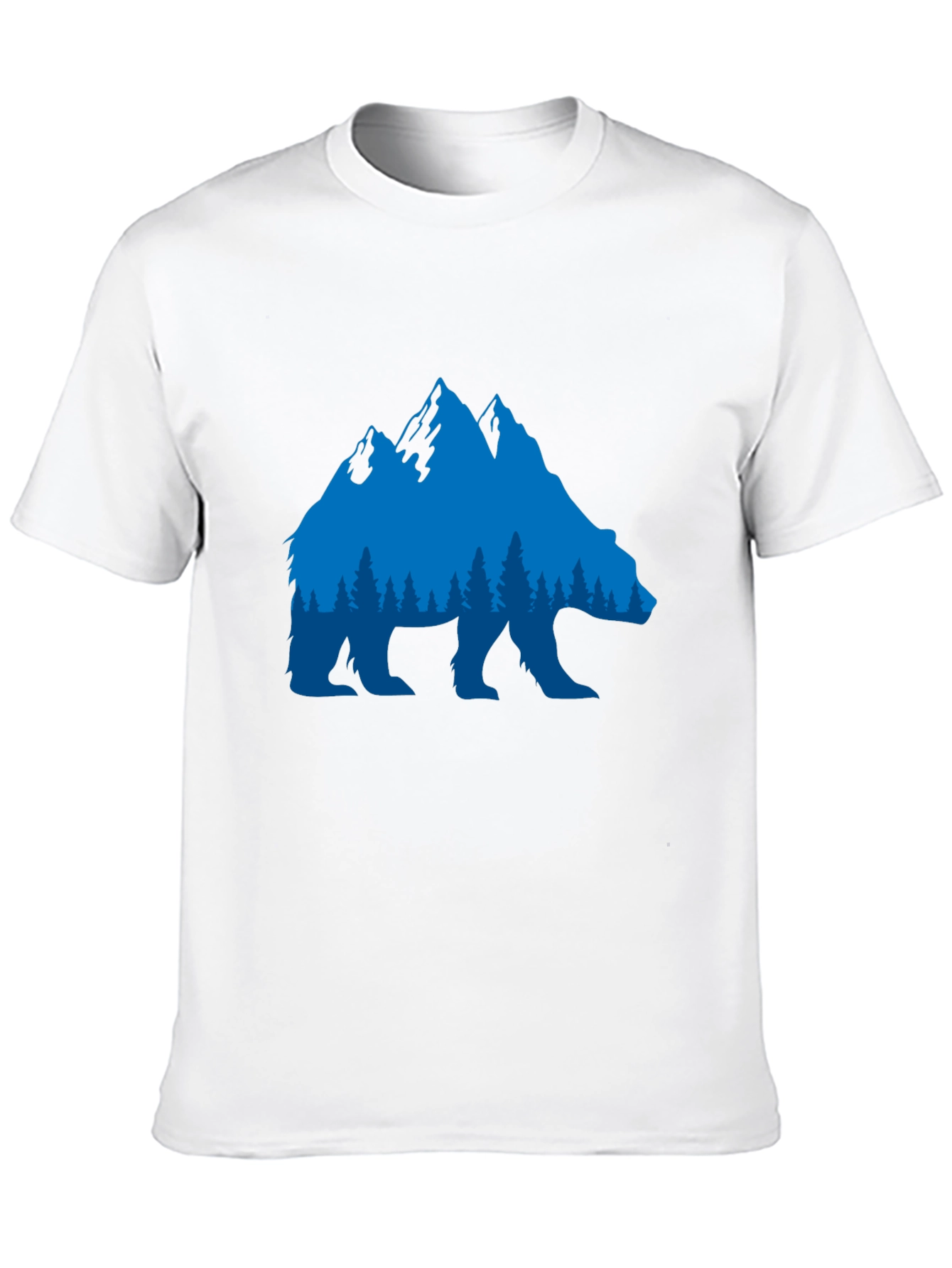Bear Mountain Forest T-Shirt - Nature Lover Tee