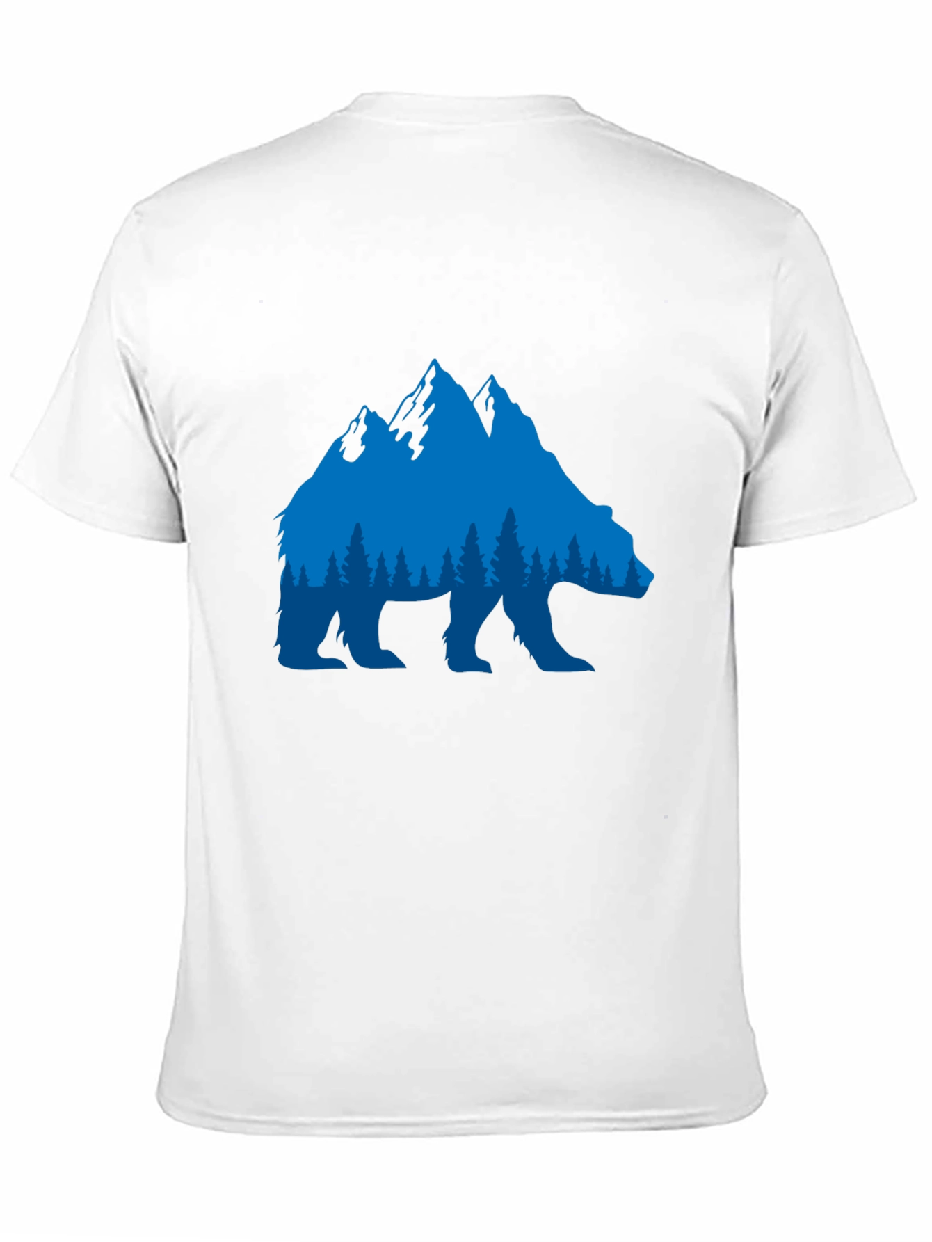 Bear Mountain Forest T-Shirt - Nature Lover Tee