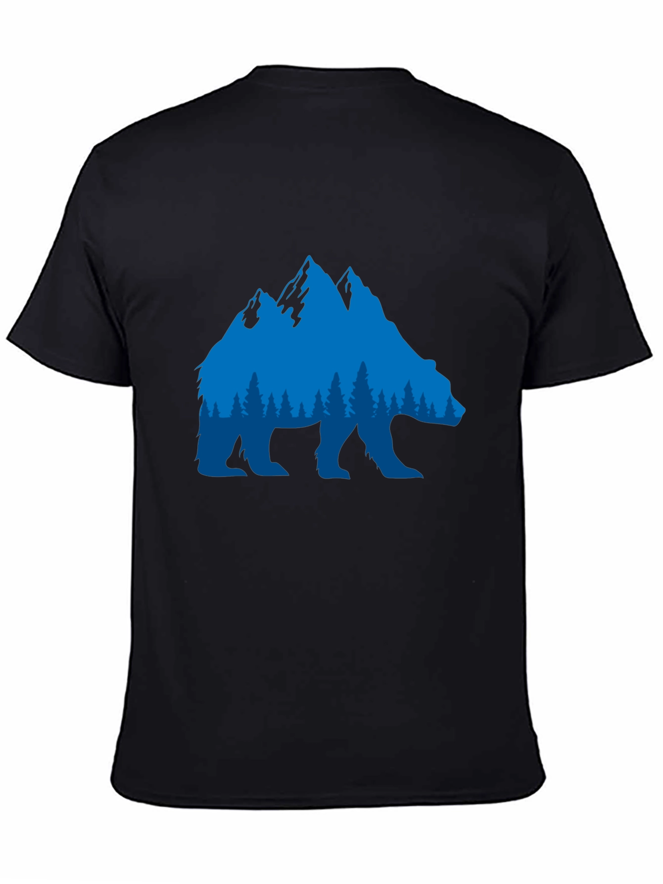 Bear Mountain Forest T-Shirt - Nature Lover Tee