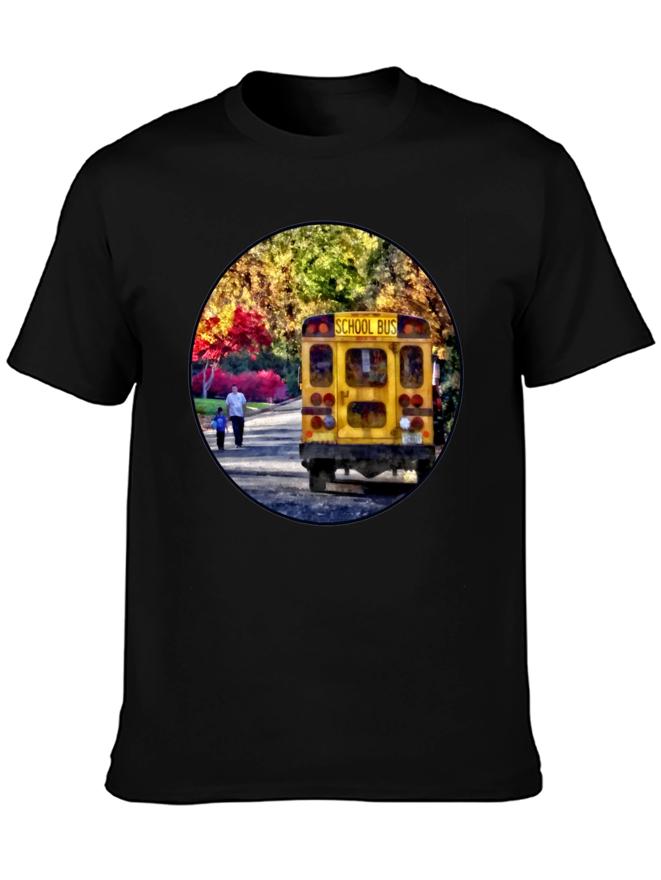 School Bus Graphic Tee - Back to School Style
