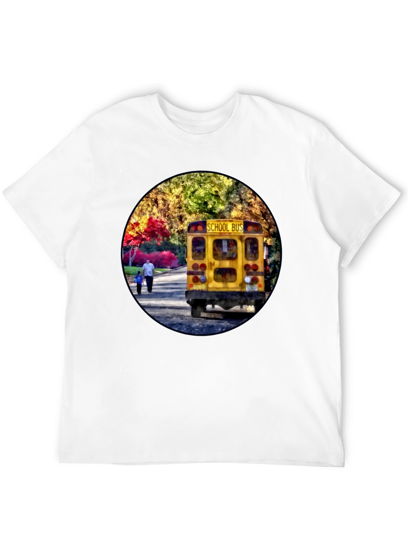 School Bus Graphic Tee - Back to School Style