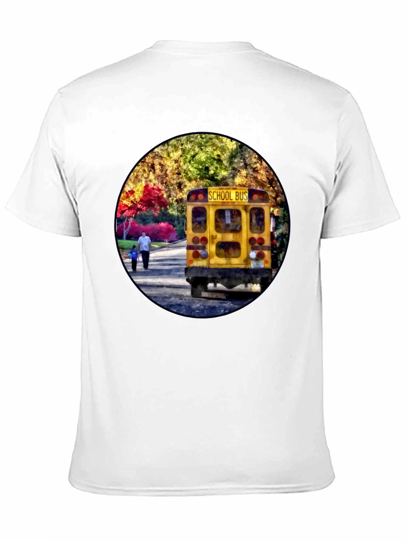 School Bus Graphic Tee - Back to School Style