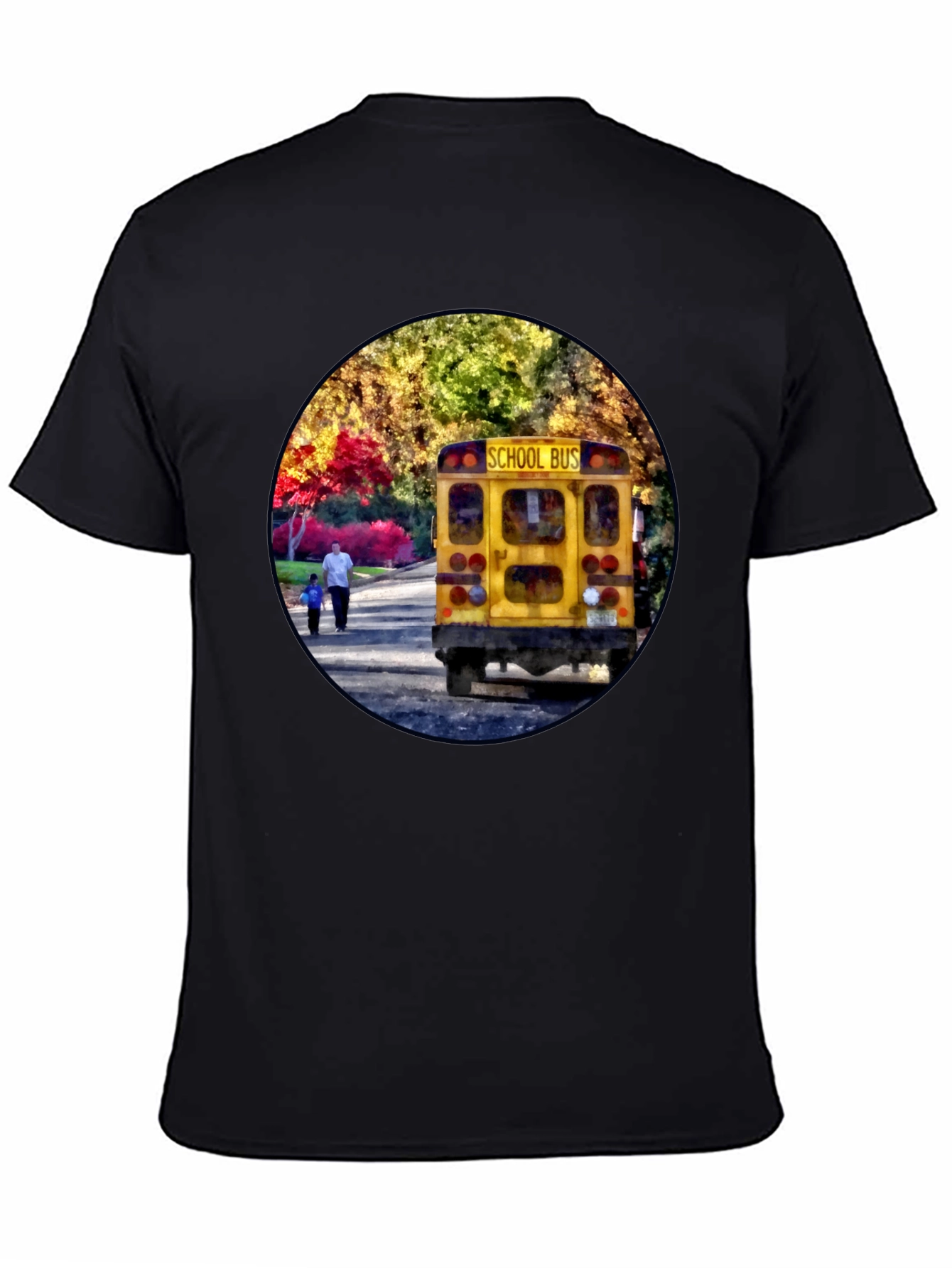 School Bus Graphic Tee - Back to School Style