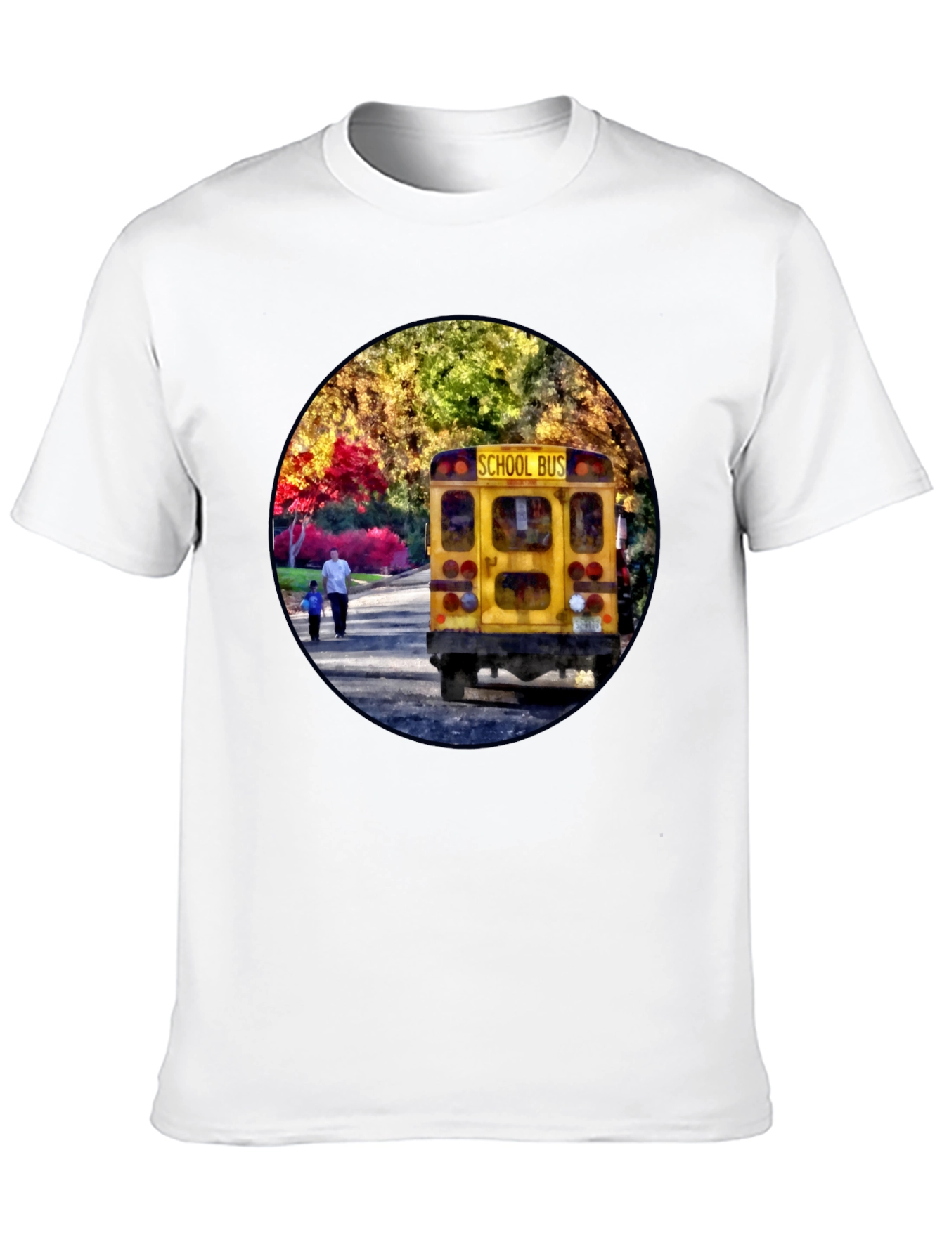 School Bus Graphic Tee - Back to School Style