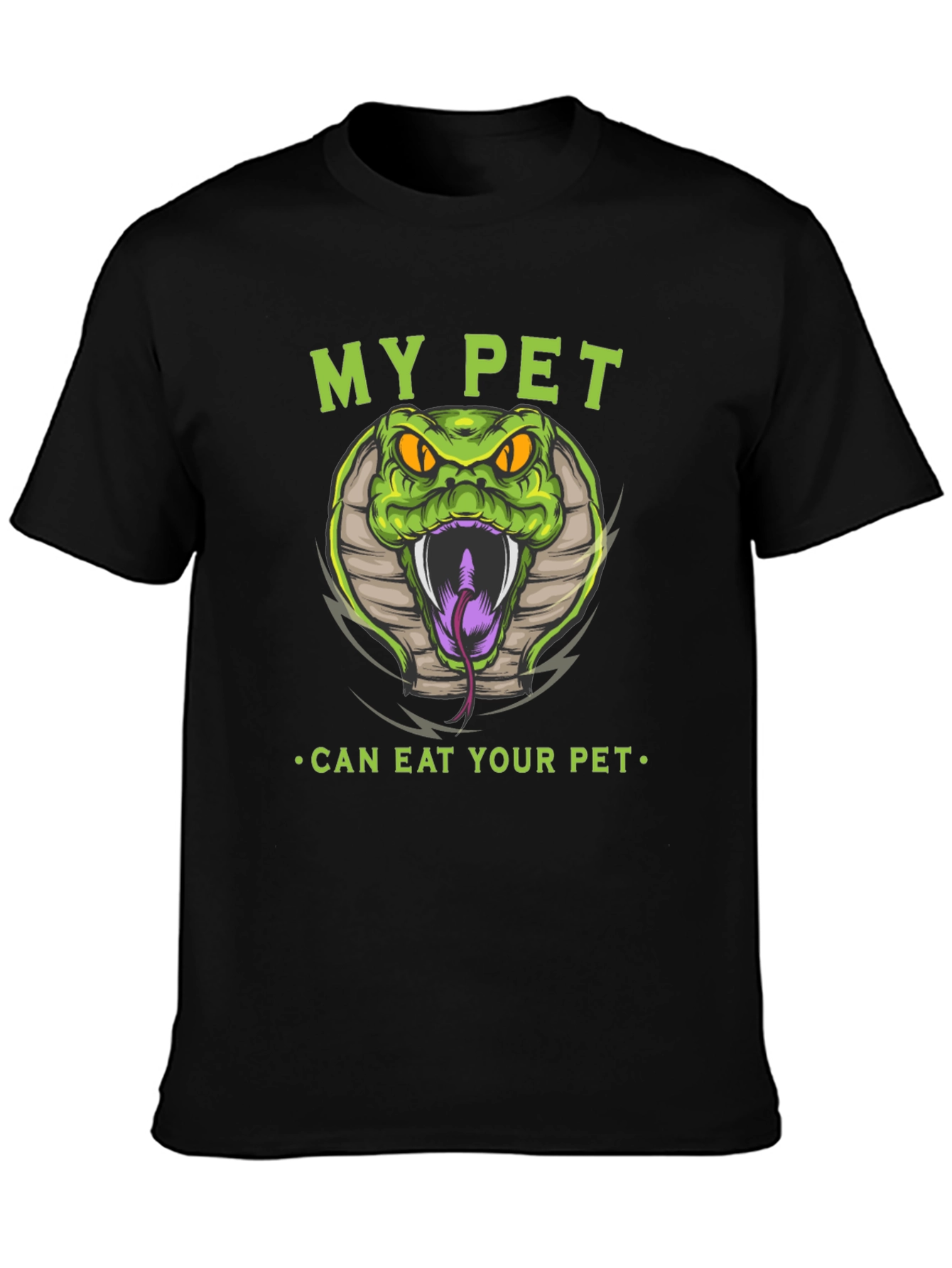 My Pet Snake Graphic T-Shirt - Eat Your Pet!