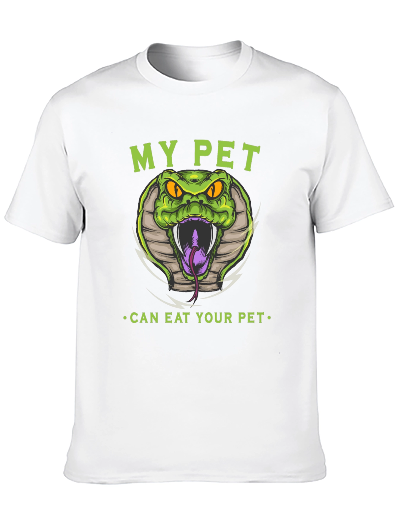 My Pet Snake Graphic T-Shirt - Eat Your Pet!