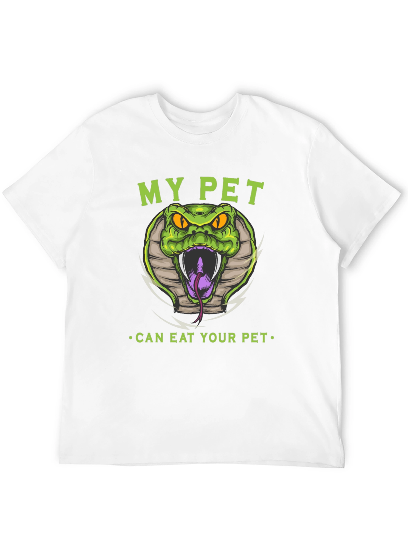 My Pet Snake Graphic T-Shirt - Eat Your Pet!