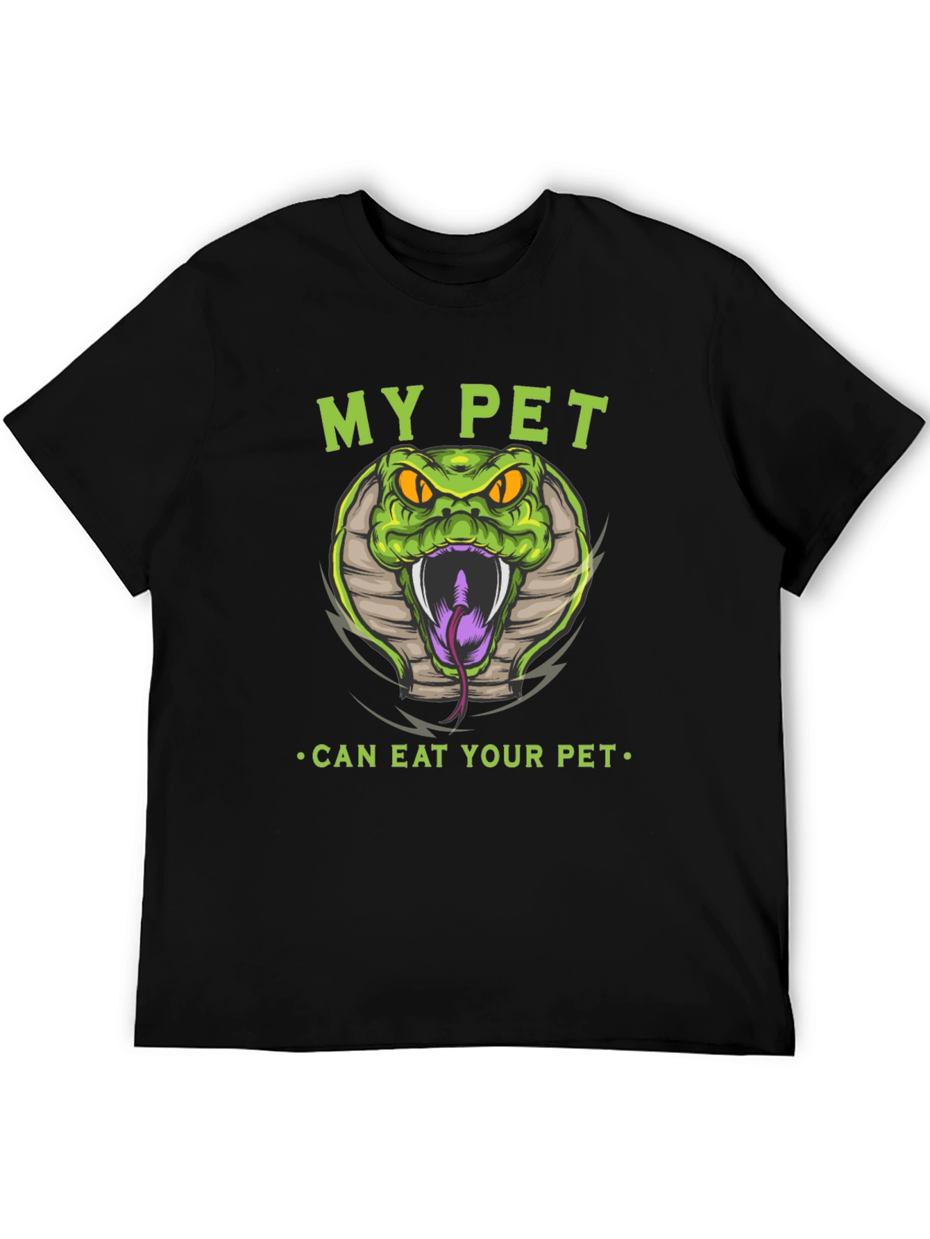 My Pet Snake Graphic T-Shirt - Eat Your Pet!