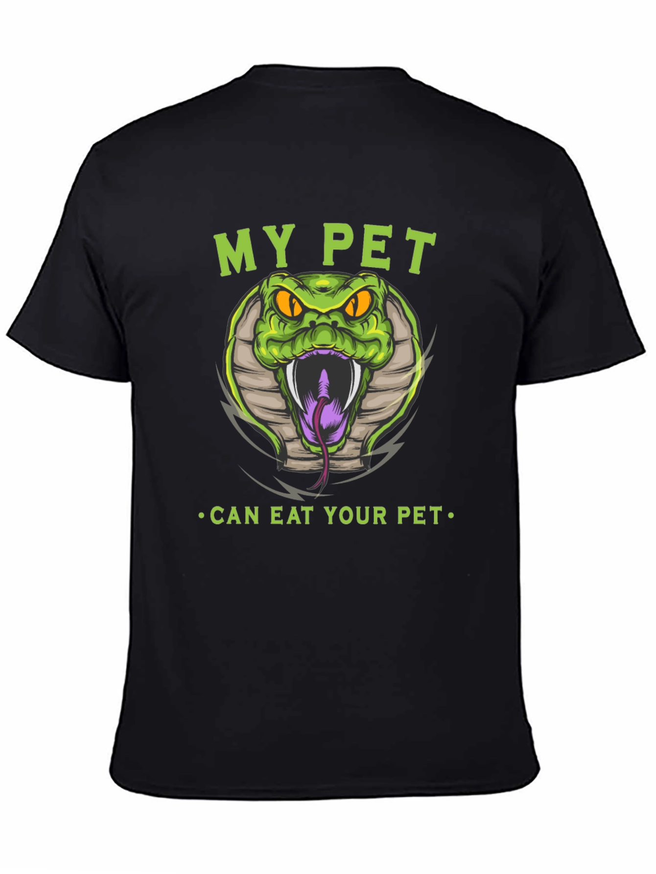 My Pet Snake Graphic T-Shirt - Eat Your Pet!