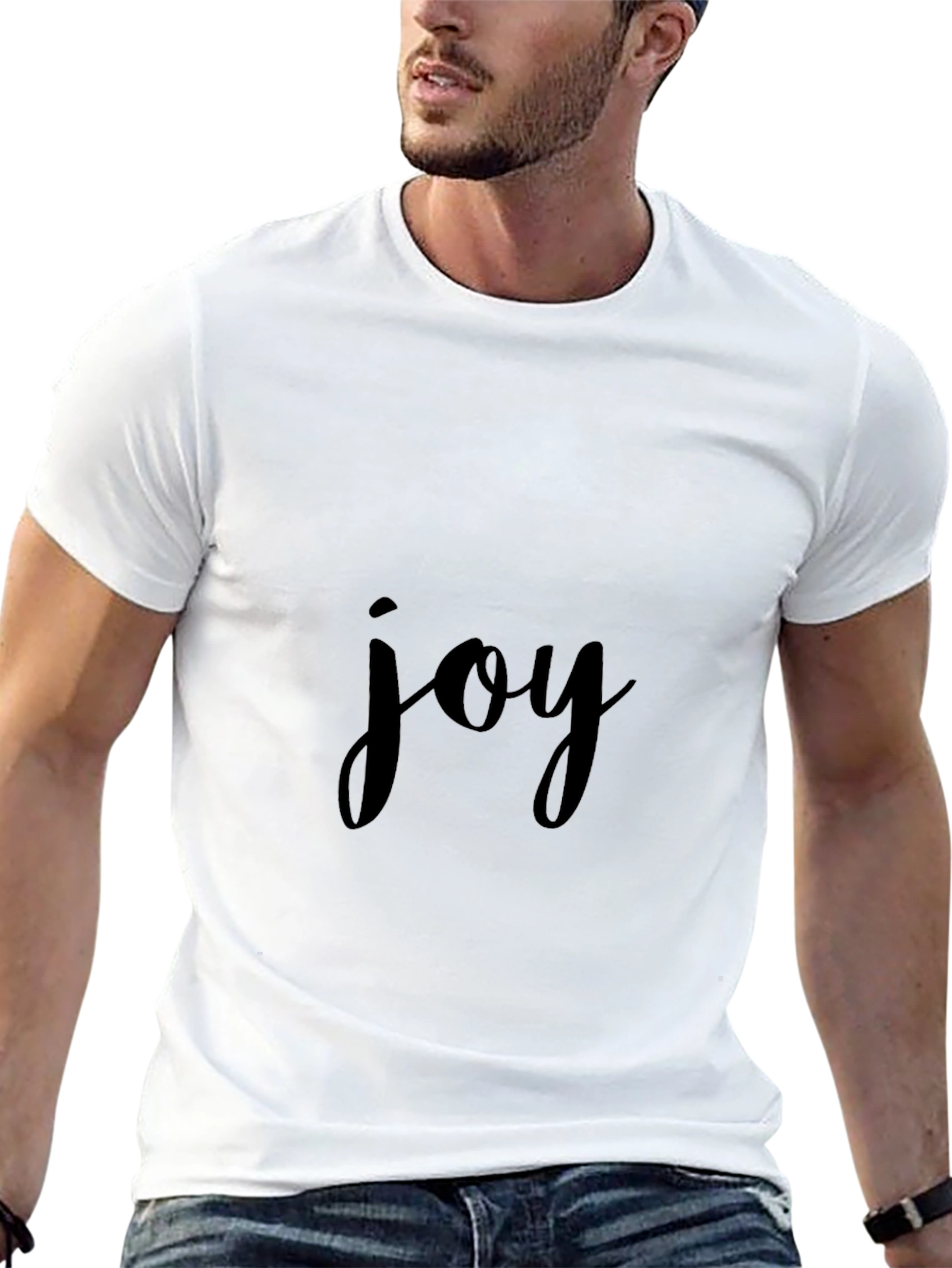 Joyful Black T-Shirt