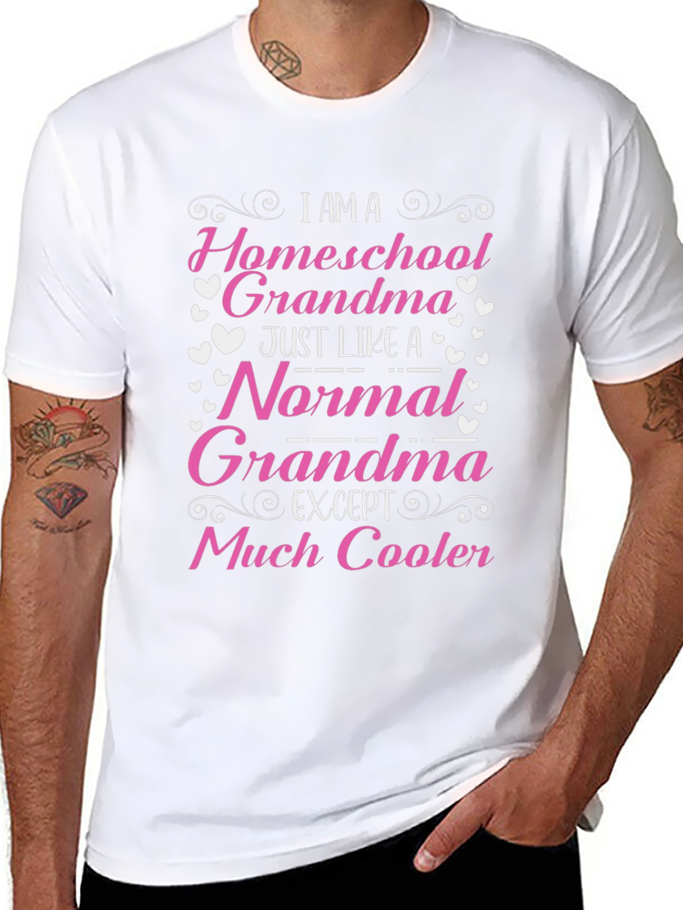 Homeschool Grandma T-Shirt - Cool & Unique