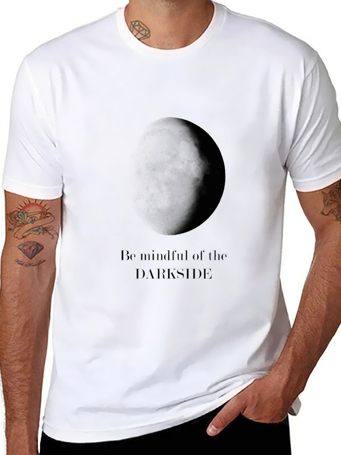 Darkside Graphic Tee - Mindful Design