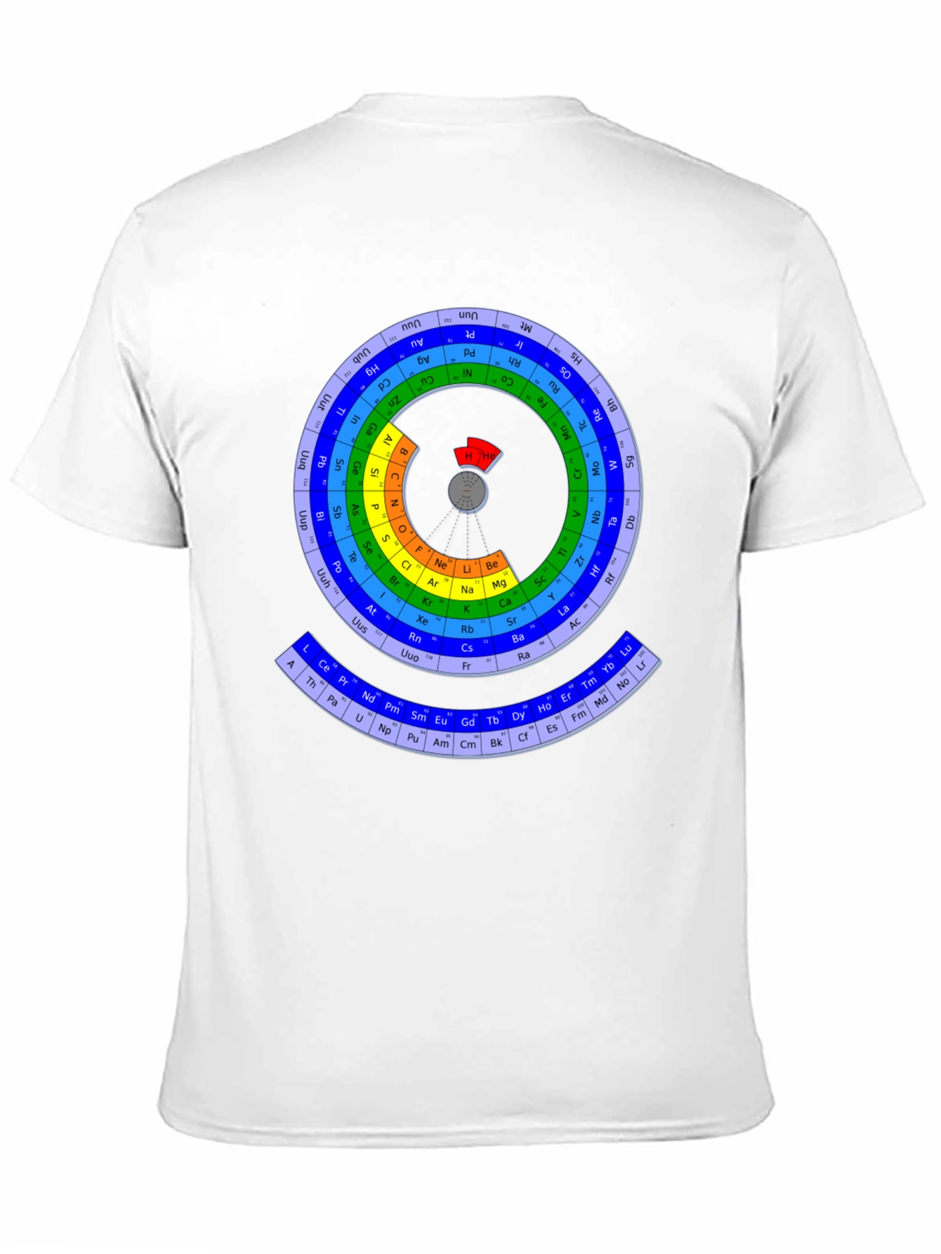 Periodic Table Circular T-Shirt