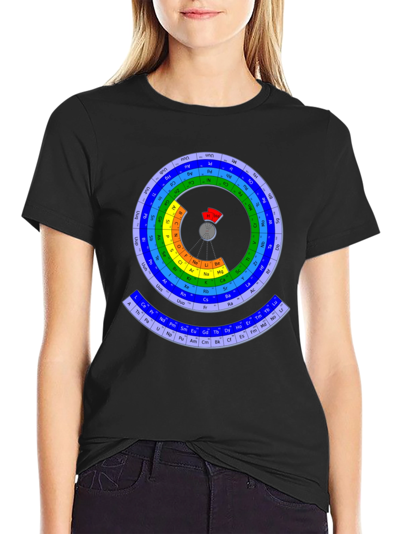Periodic Table Circular T-Shirt