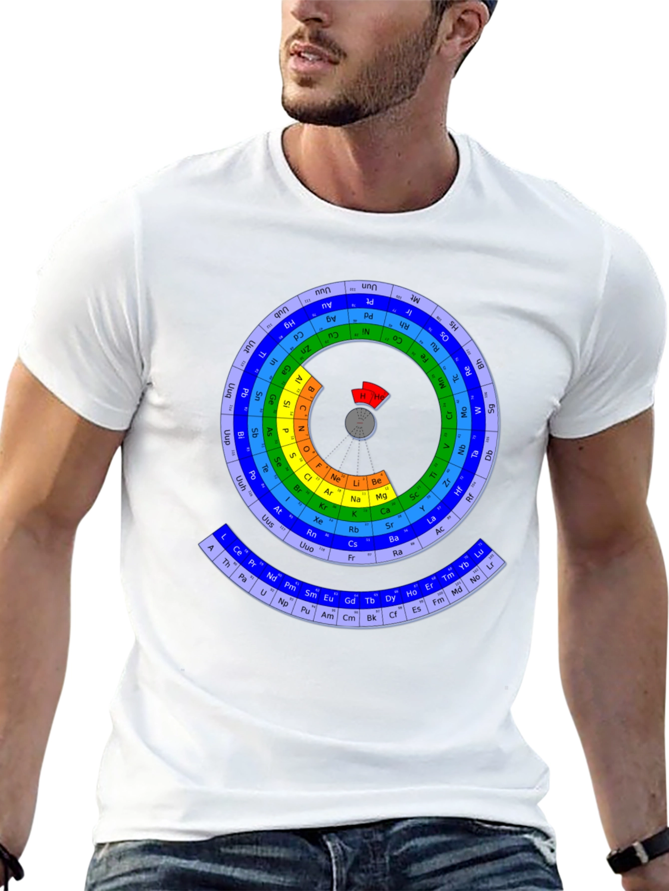 Periodic Table Circular T-Shirt