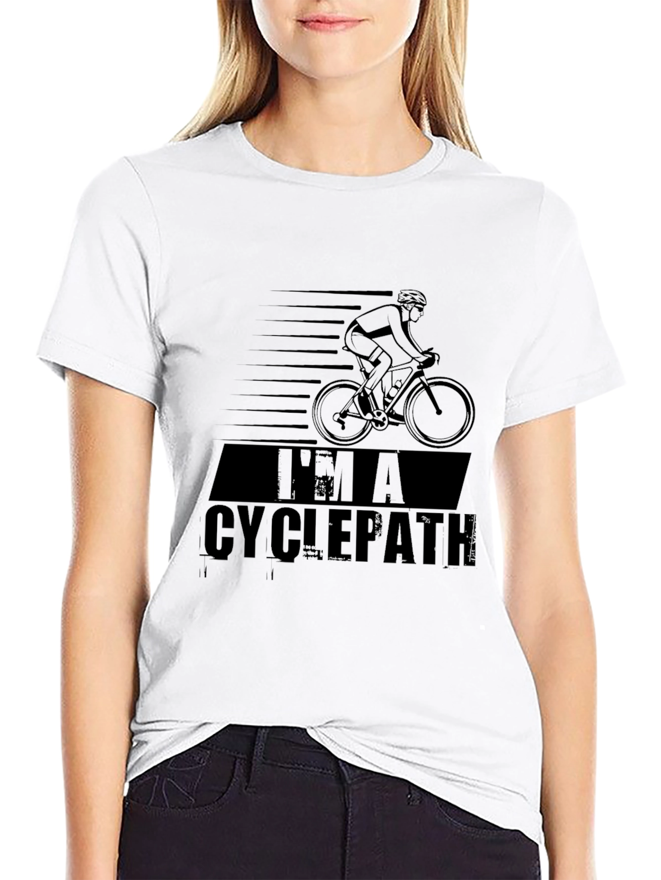 Im a Cyclepath T-Shirt - Cycling Graphic Tee