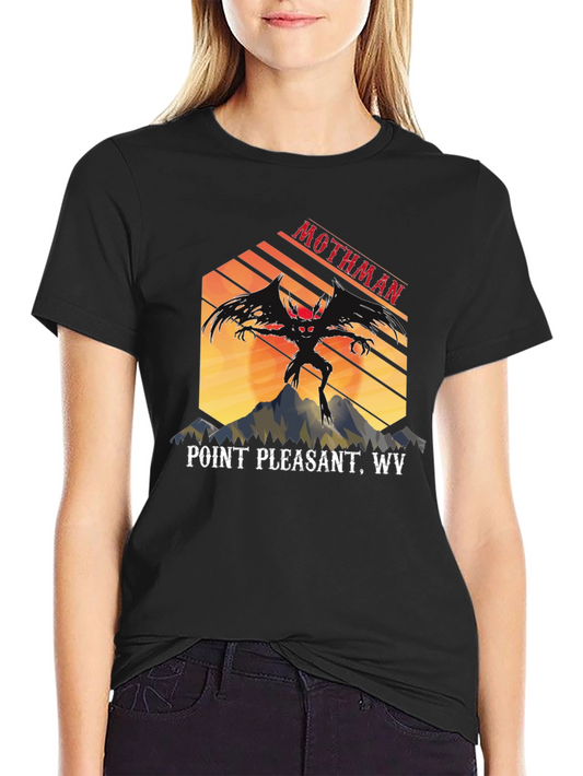Mothman Point Pleasant WV Graphic T-Shirt